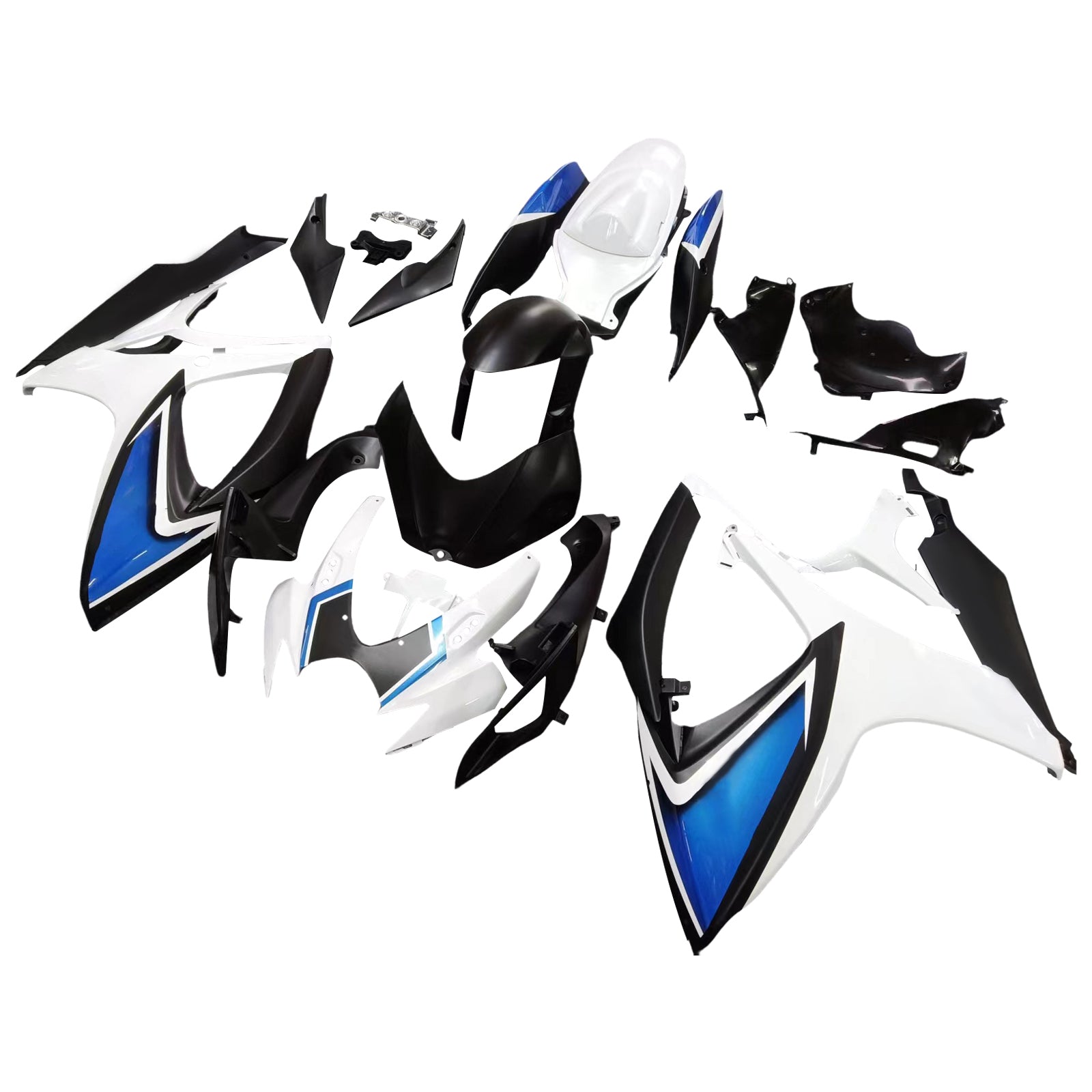 2006-2007 Suzuki GSXR 600/750 K6 Amotopart Injectiekuipset Carrosserie Kunststof ABS #175
