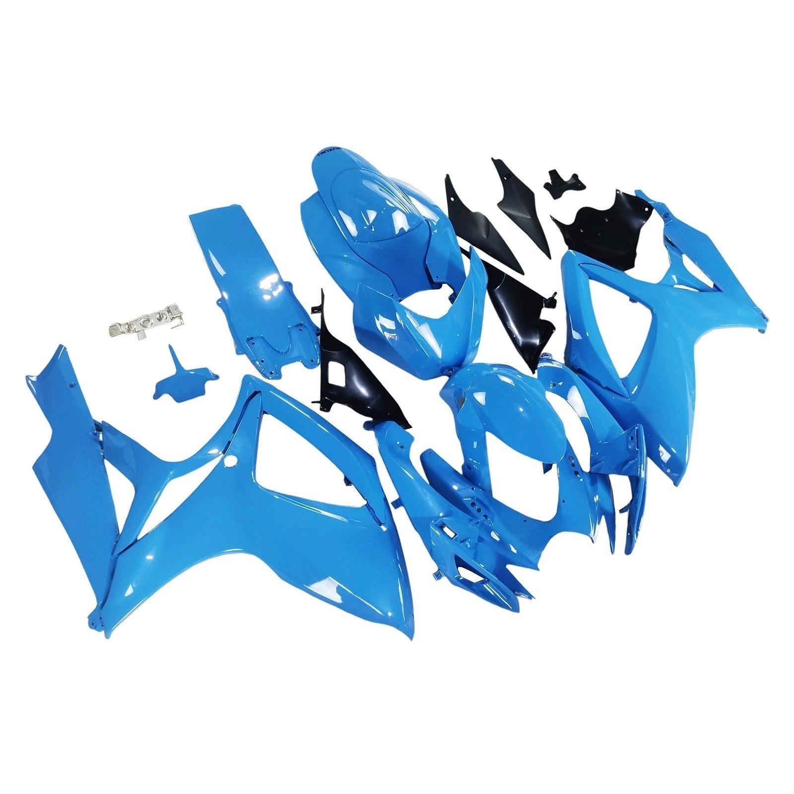 2006-2007 Suzuki GSXR 600/750 K6 Injeksjon Fairing Kit Bodywork Plastic ABS