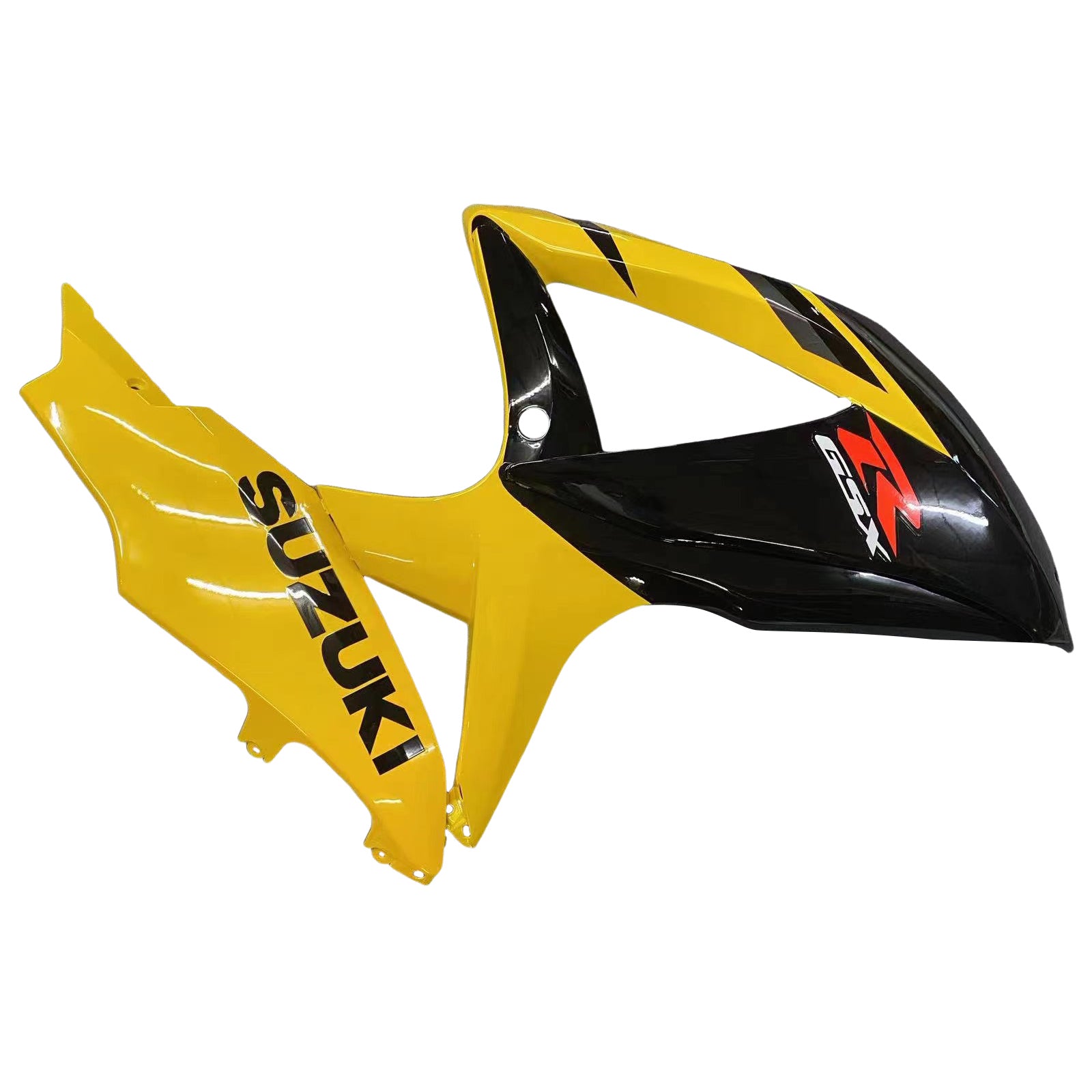 2008-2010 Suzuki GSXR 600 750 zwart en geel GSXR Racing stroomlijnkappen algemeen