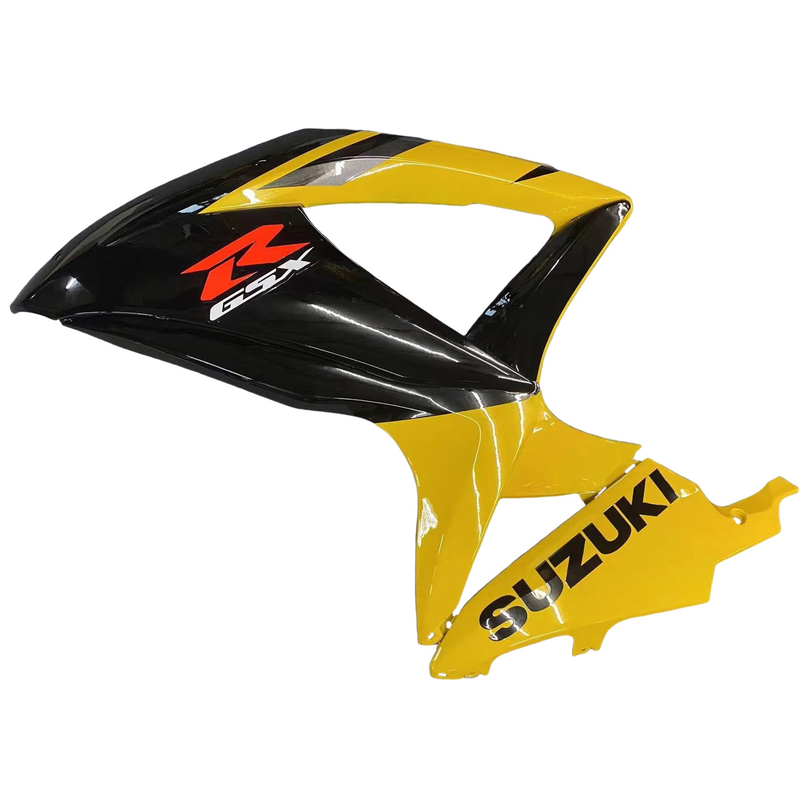 2008-2010 Suzuki GSXR 600 750 zwart en geel GSXR Racing stroomlijnkappen algemeen