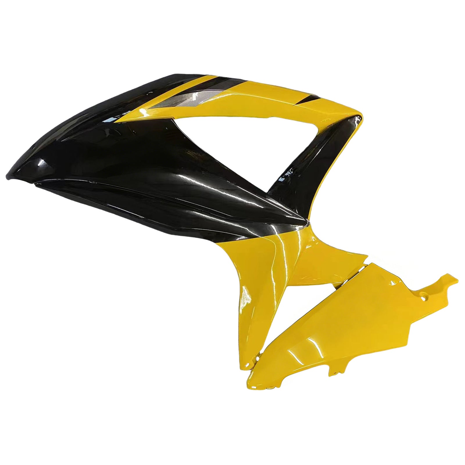 Suzuki GSXR 600 750 2008-2010 Negra & Carenados de carreras GSXR amarillos genéricos