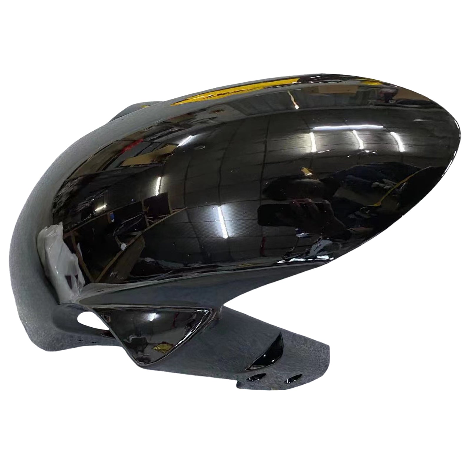 Suzuki GSXR 600 750 2008-2010 Negra & Carenados de carreras GSXR amarillos genéricos