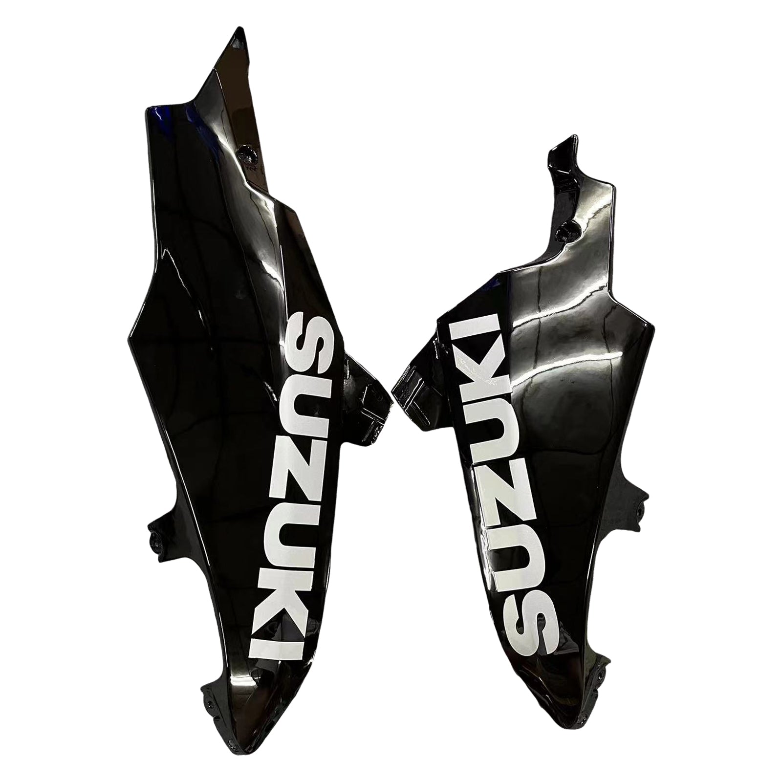 2008-2010 Suzuki GSXR 600 750 geheel zwarte Suzuki Racing stroomlijnkappen algemeen