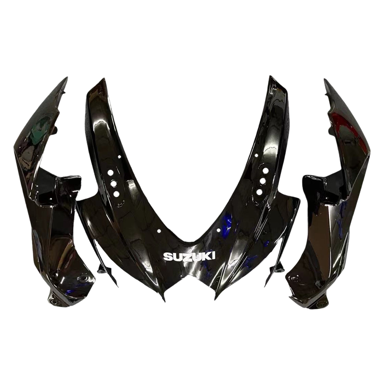 2008-2010 Suzuki GSXR 600 750 All Black Suzuki Racing Fairings Generic