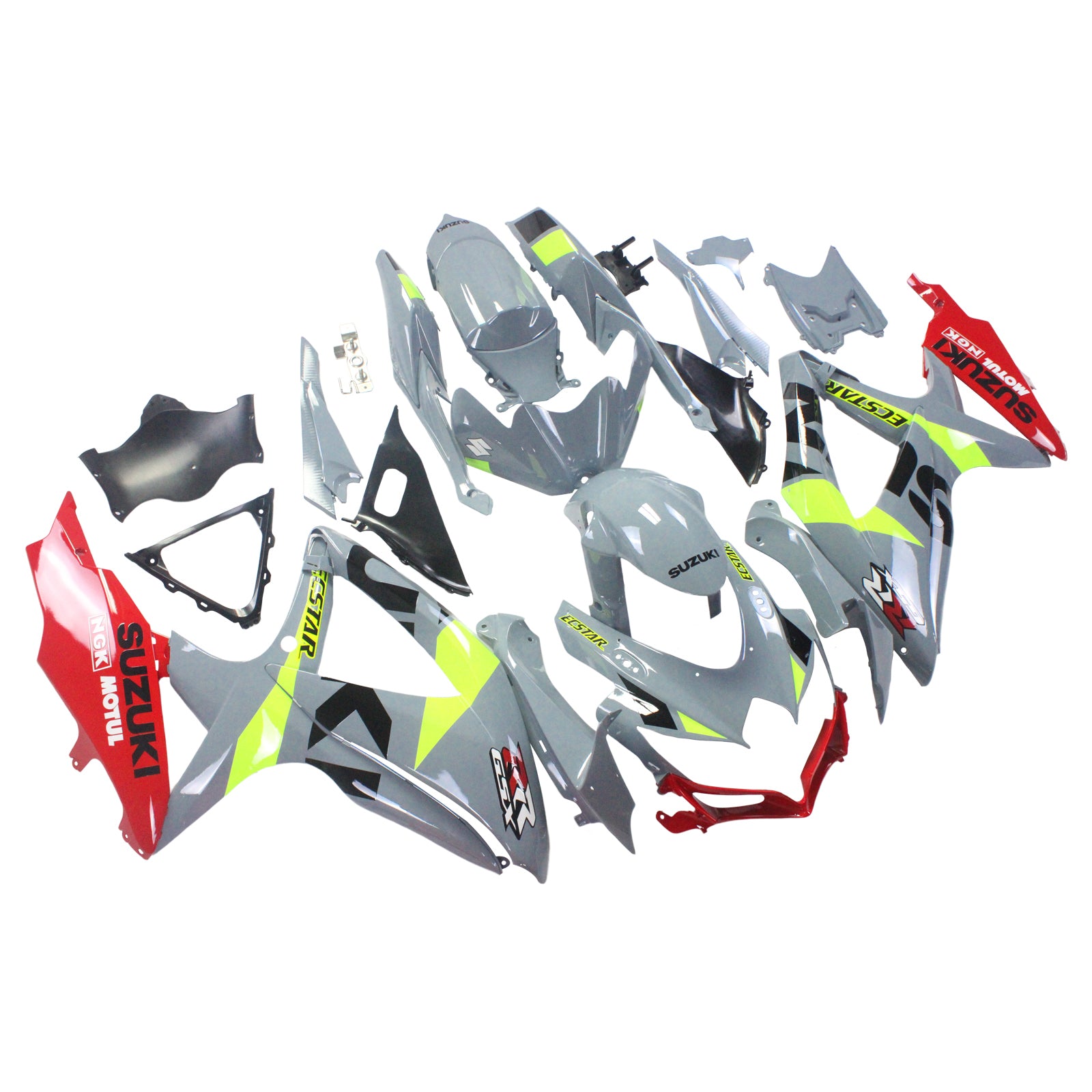 2008-2010 Suzuki GSXR 600/750 K8 Injection Fairing Kit Bodywork Plastic ABS