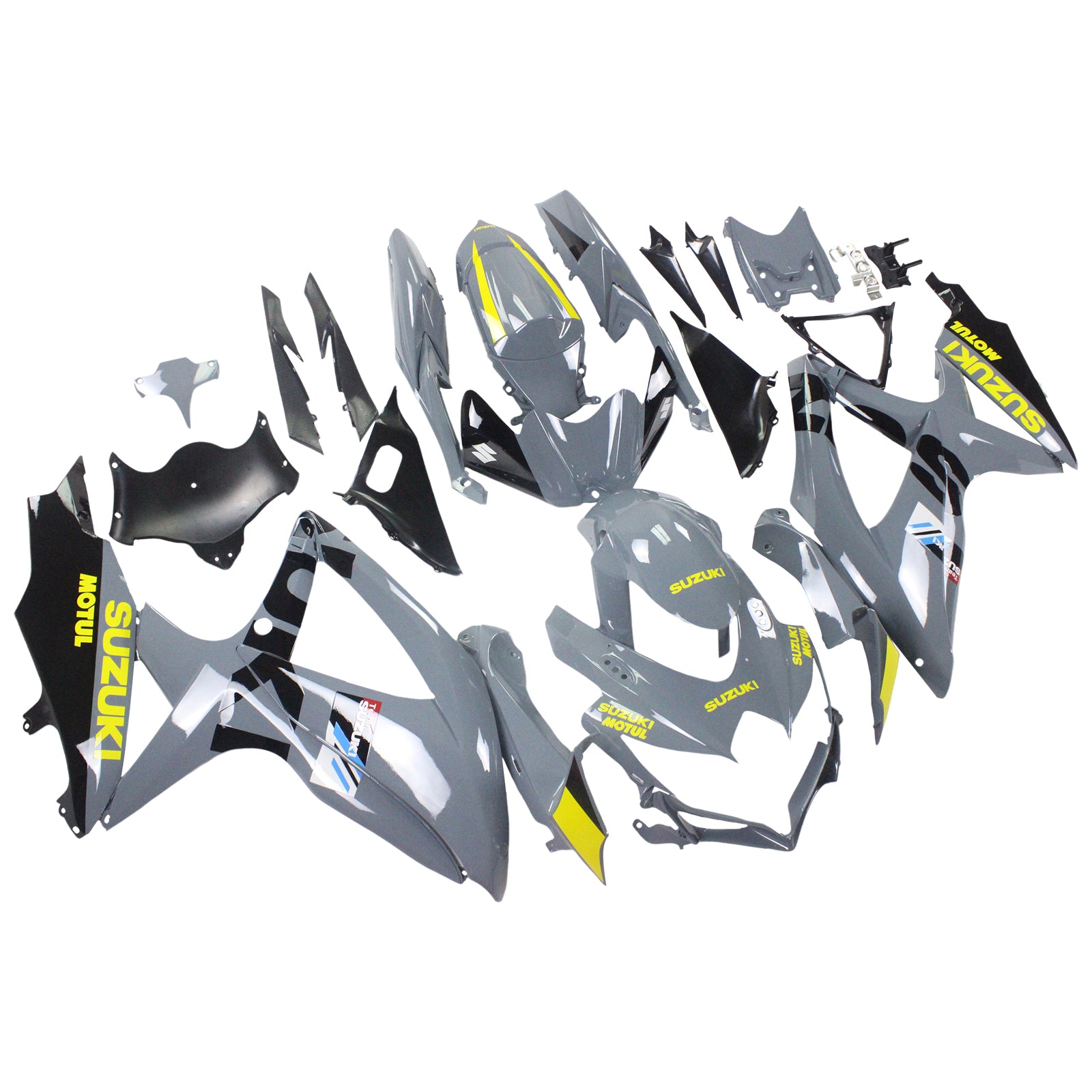 2008-2010 Suzuki GSXR 600/750 K8 Amotopart Injection Fairing Kit Bodywork Plastic ABS #102