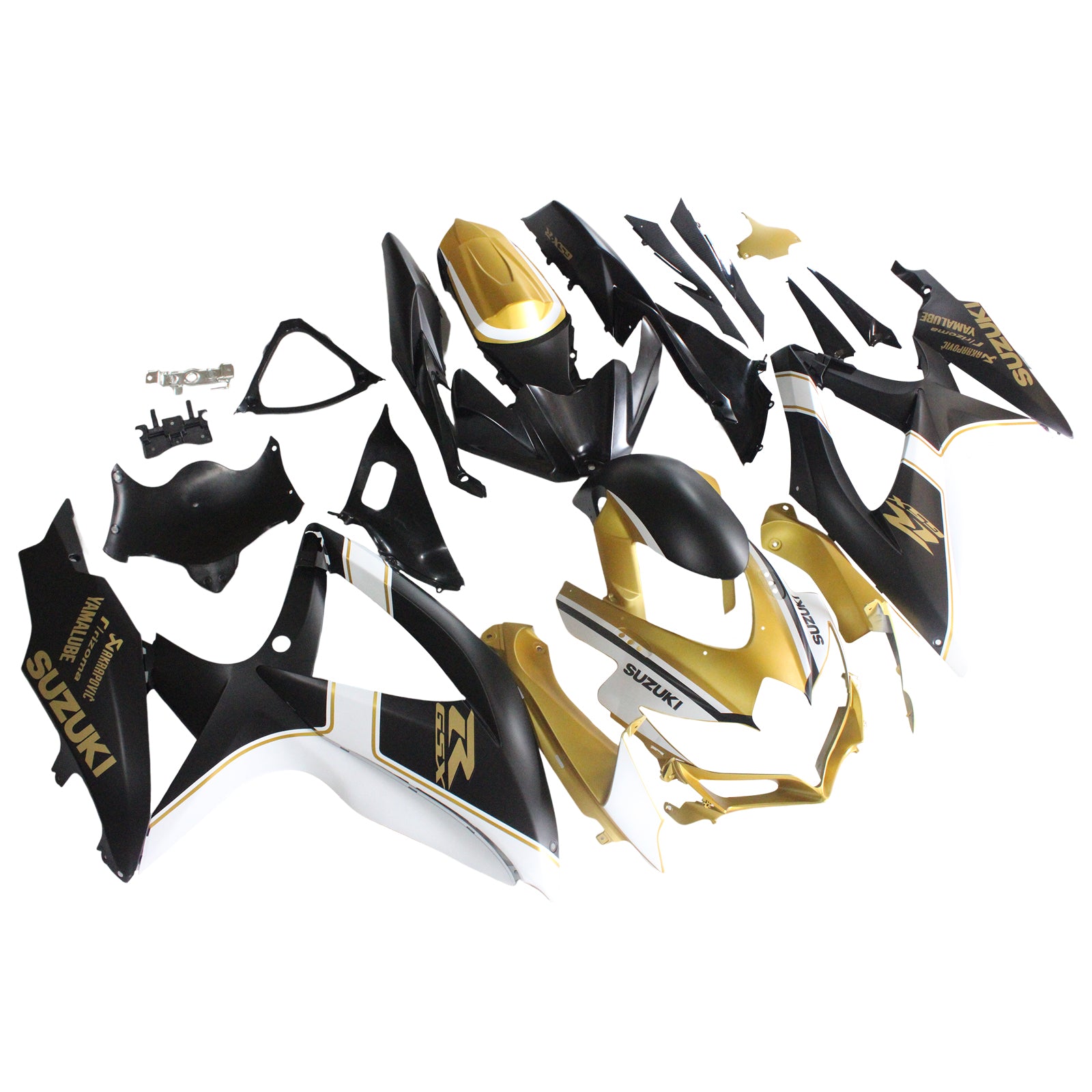 2008-2010 Suzuki GSXR 600/750 K8 Amotopart Injection Fairing Kit Bodywork Plastic ABS #133