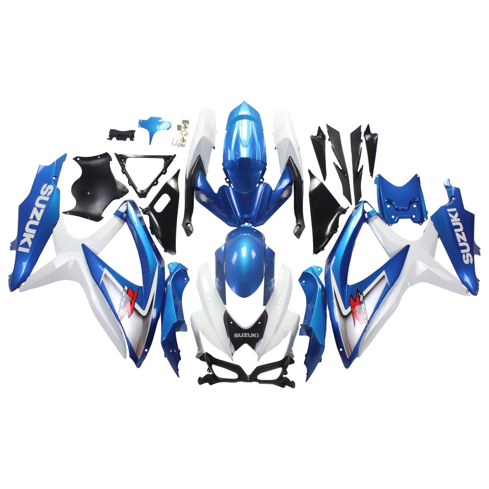 2008-2010 Suzuki GSXR 600/750 K8 Amotopart Injection Fairing Kit Bodywork Plastic ABS #139