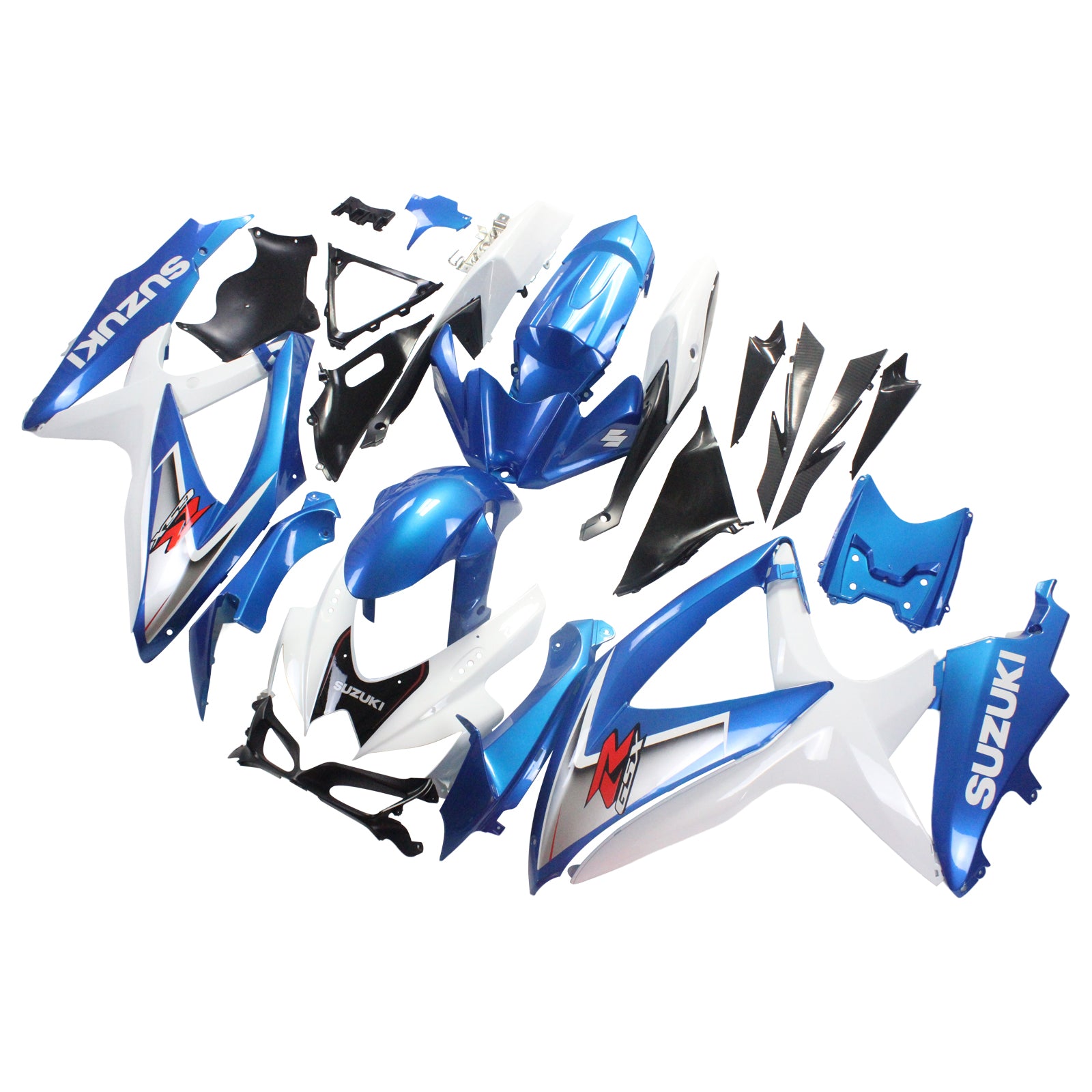 2008-2010 Suzuki GSXR 600/750 K8 Amotopart Injection Fairing Kit Bodywork Plastic ABS #139