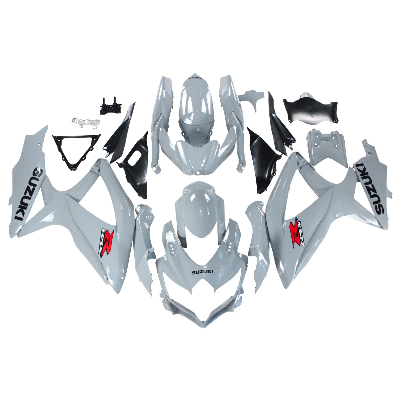 2008-2010 Suzuki GSXR 600/750 K8 Amotopart Injection Fairing Kit Bodywork Plastic ABS #148