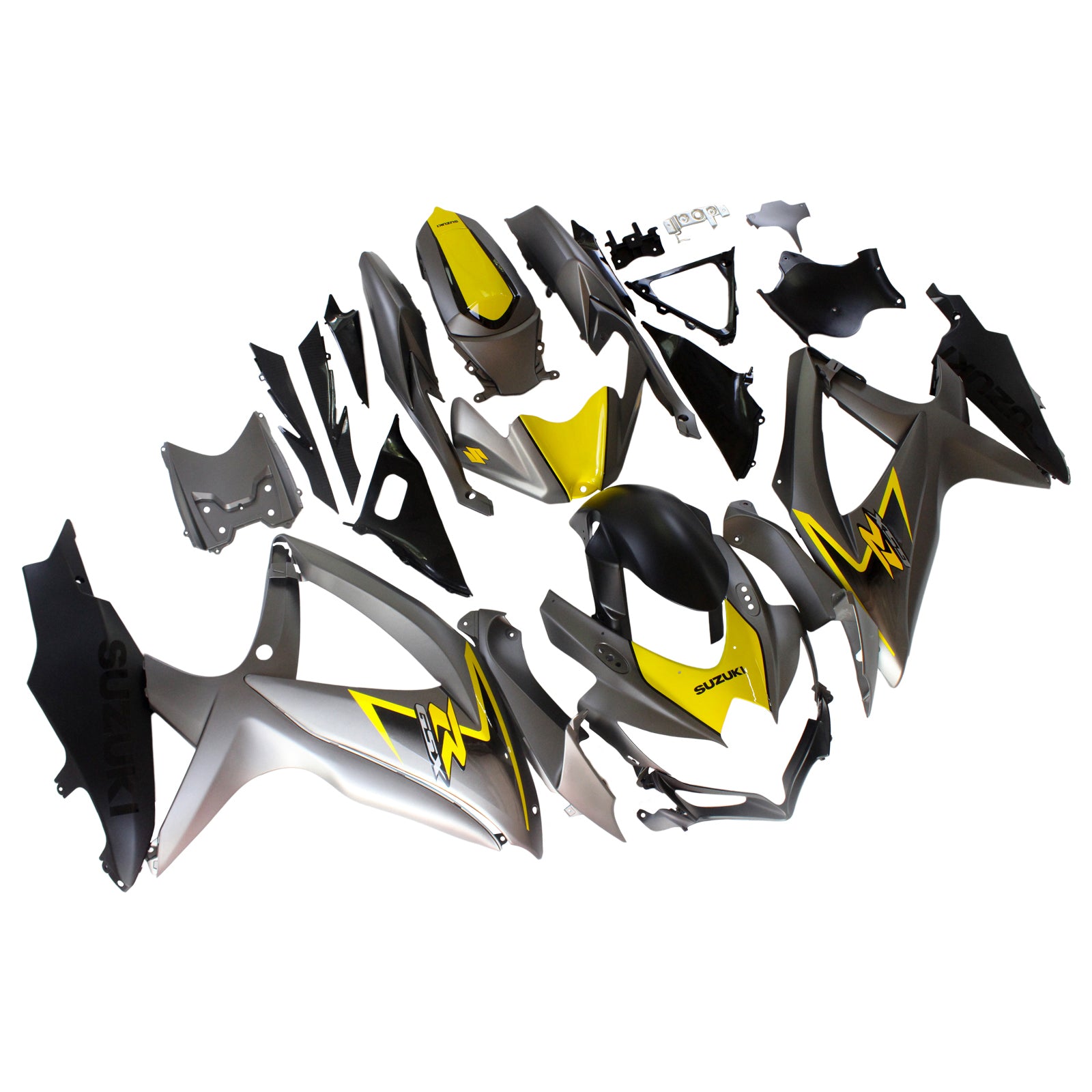 2008-2010 Suzuki GSXR 600/750 K8 Amotopart Injeksjon Fairing Kit Bodywork Plast Abs #151