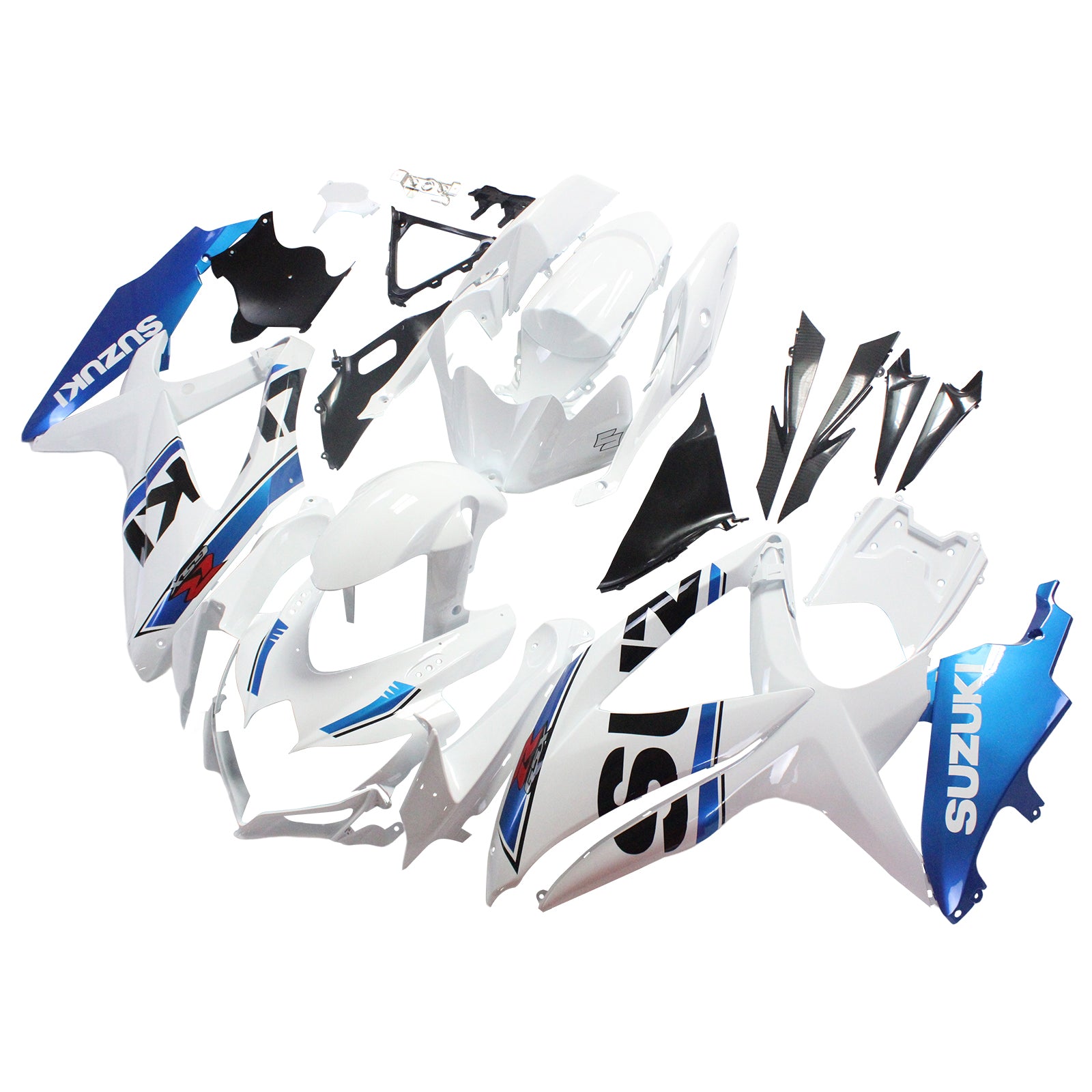 2008-2010 Suzuki GSXR 600/750 K8 Amotopart Injection Fairing Kit Bodywork Plastic ABS #152