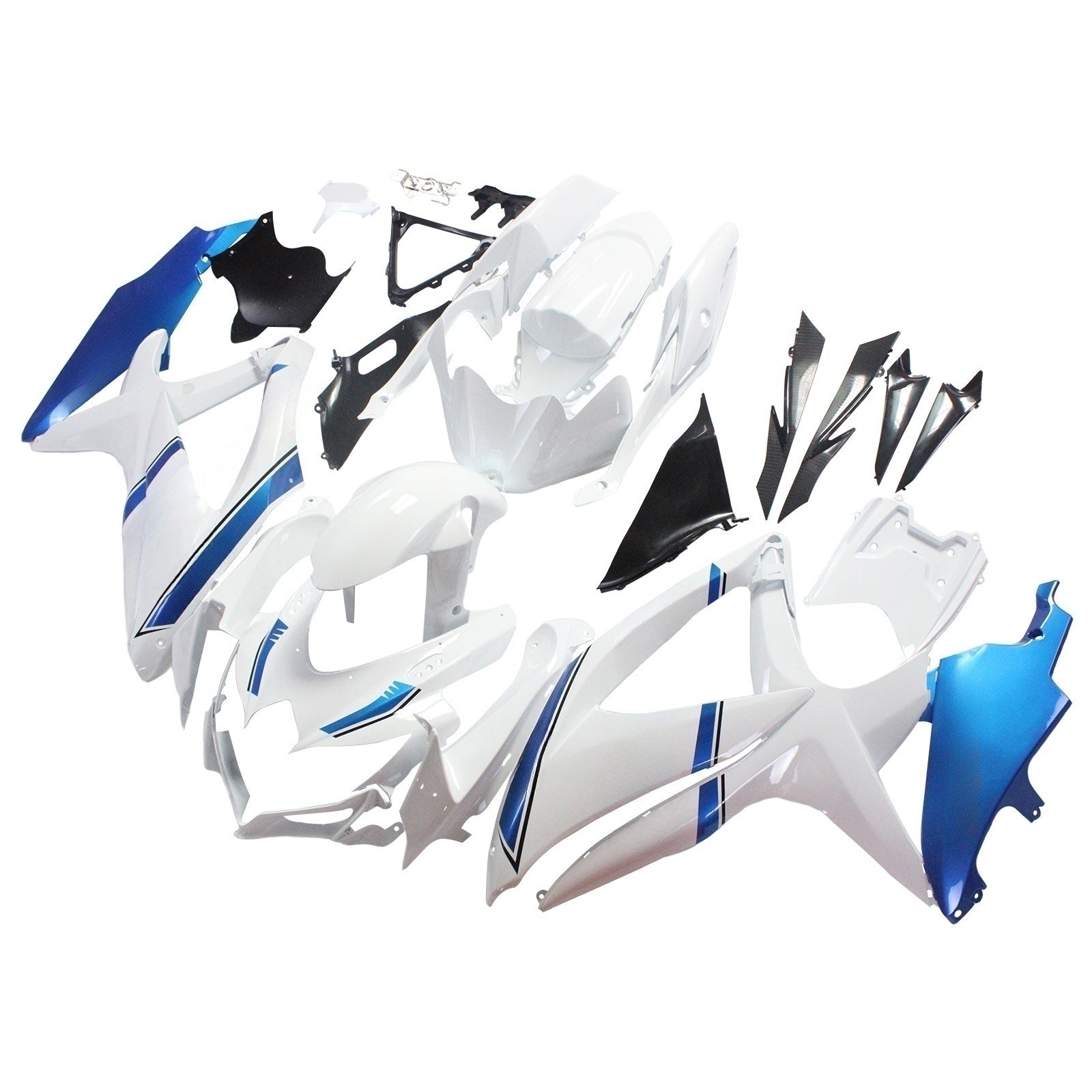 2008-2010 Suzuki GSXR 600/750 K8 Amotopart Injection Fairing Kit Bodywork Plastic ABS #152