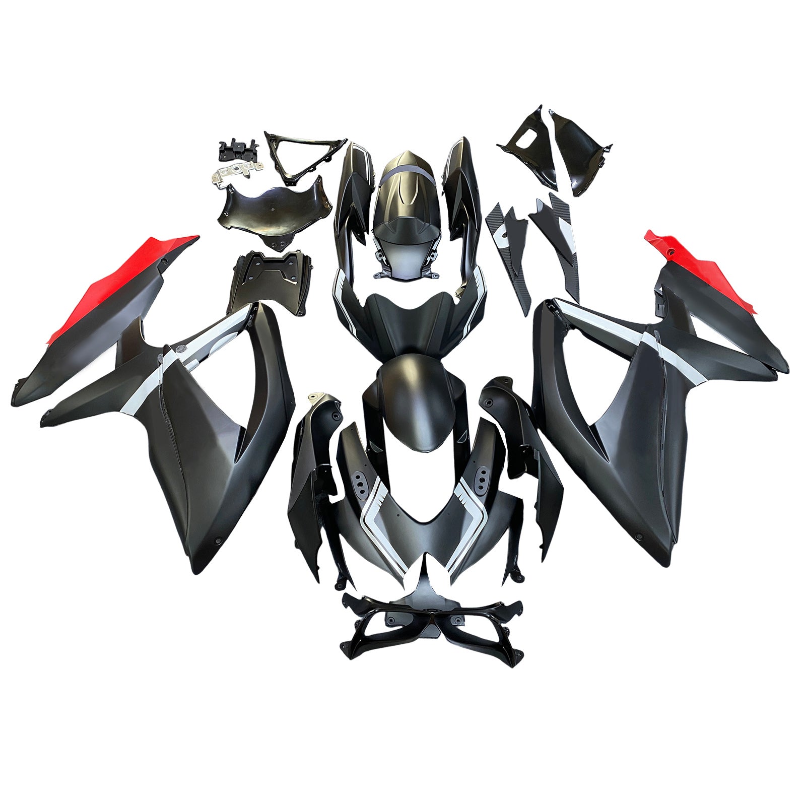 2008-2010 Suzuki GSXR 600/750 K8 Injectiekuipset Carrosserie Kunststof ABS