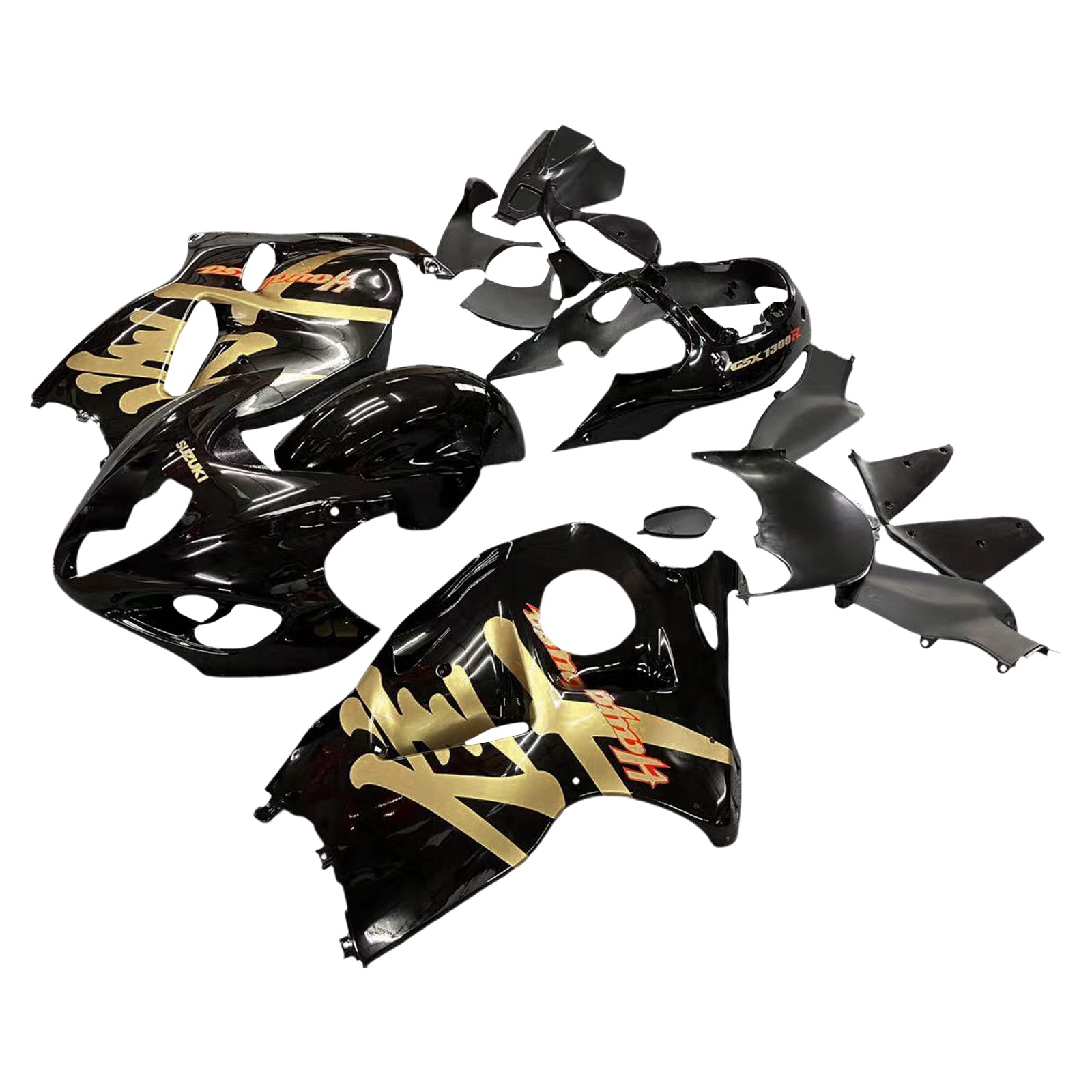 1999-2007 Suzuki Hayabusa GSX1300 Amotopart Injection Fairing Kit Bodywork Plastic ABS #120