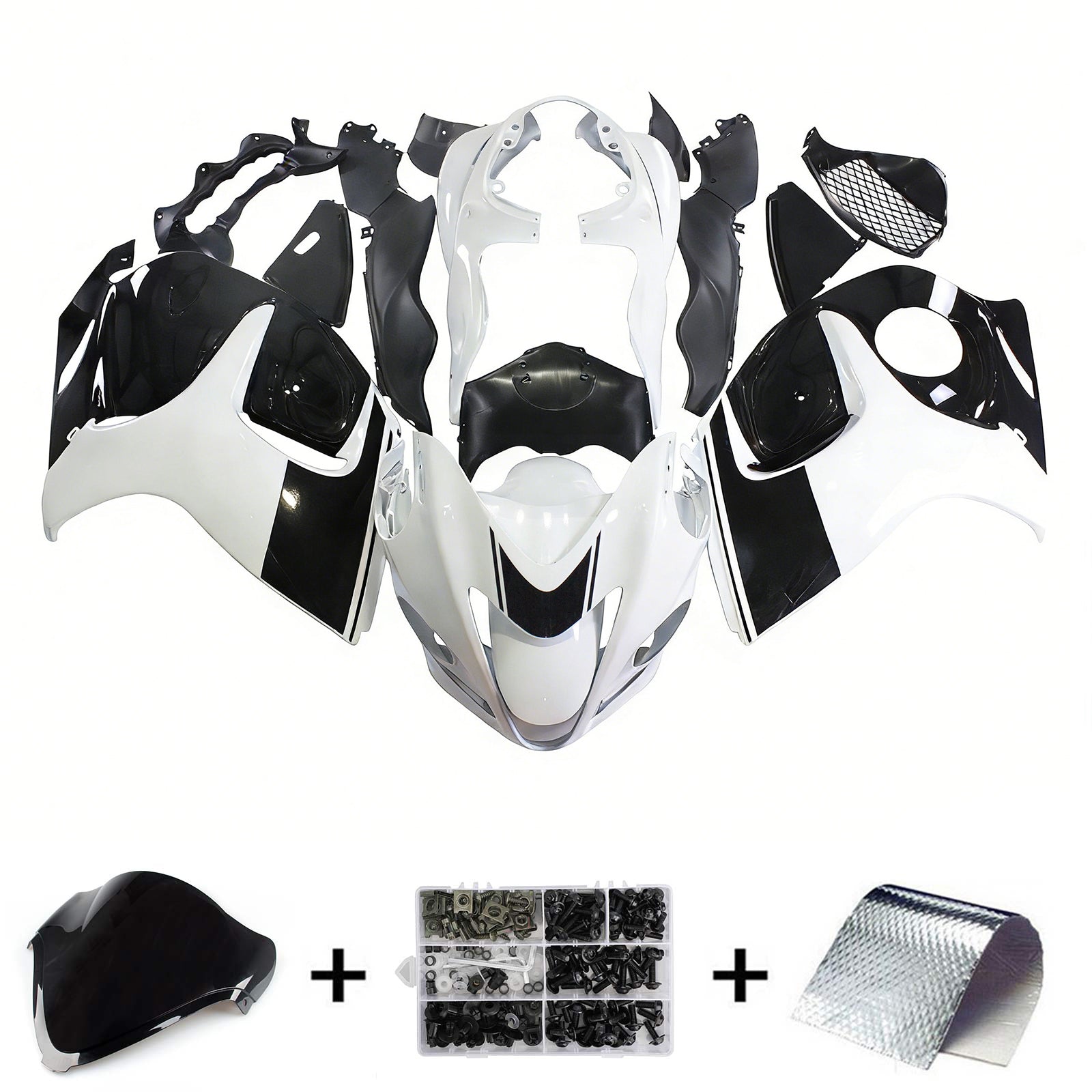 2008-2020 Suzuki Hayabusa GSX1300 Amotopart Injectiekuipset Carrosserie Kunststof ABS #106