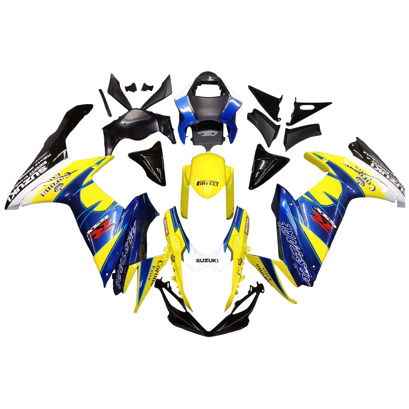 2011-2024 Suzuki GSXR 600/750 K11 Injection Fairing Kit Bodywork Plastic ABS