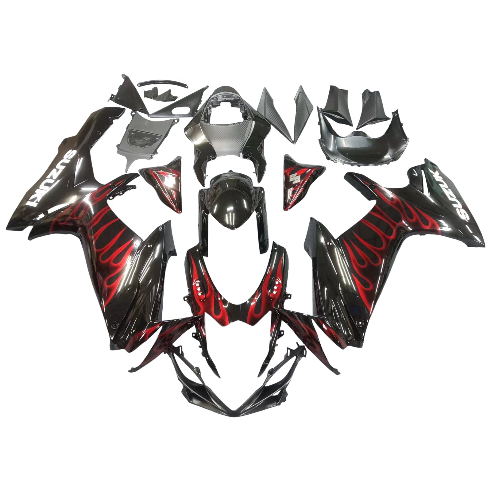 2011-2024 Suzuki GSXR 600/750 K11 Amotopart vstrekovacia kapotážová súprava karosérií Plast ABS #101