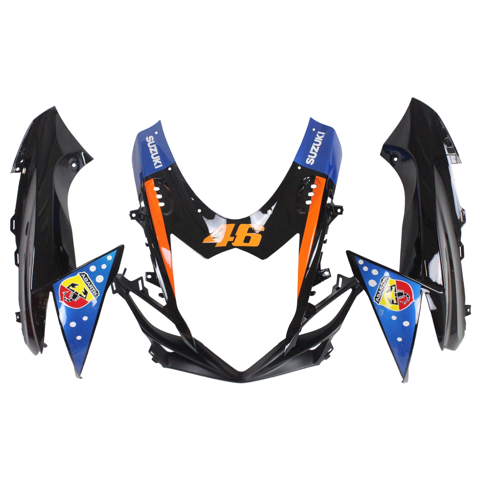 2011-2024 Suzuki GSXR 600/750 K11 Amotopart Injection Fairing Kit Bodywork Plastic ABS #101