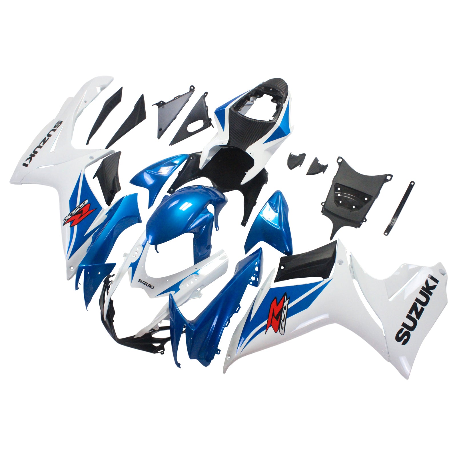 2011-2024 Suzuki GSXR 600/750 K11 Amotopart Injection Fairing Kit Bodywork Plastic ABS #101