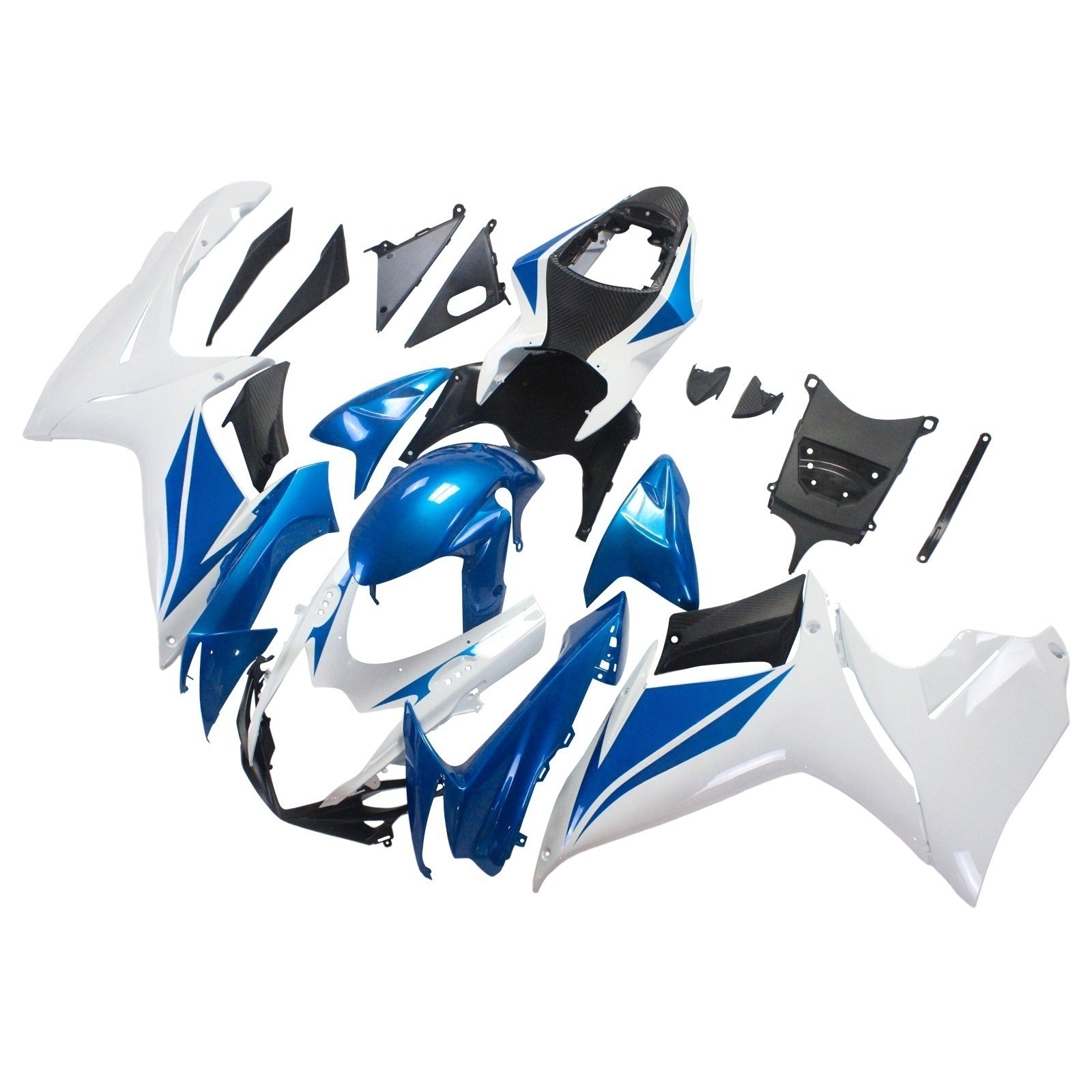 2011-2024 Suzuki GSXR 600/750 K11 Kit de carénage d'injection Amotopart carrosserie plastique ABS #101