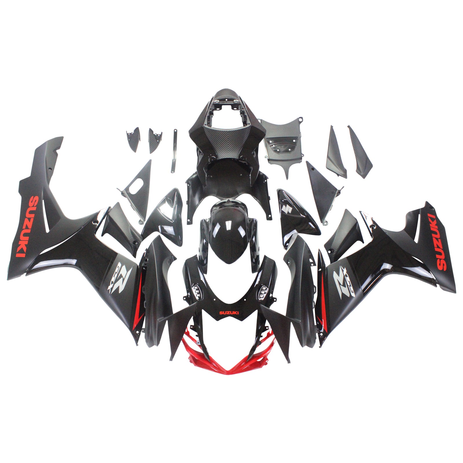 2011-2024 Suzuki GSXR 600/750 K11 Amotopart Injection Fairing Kit Bodywork Plastic ABS #101