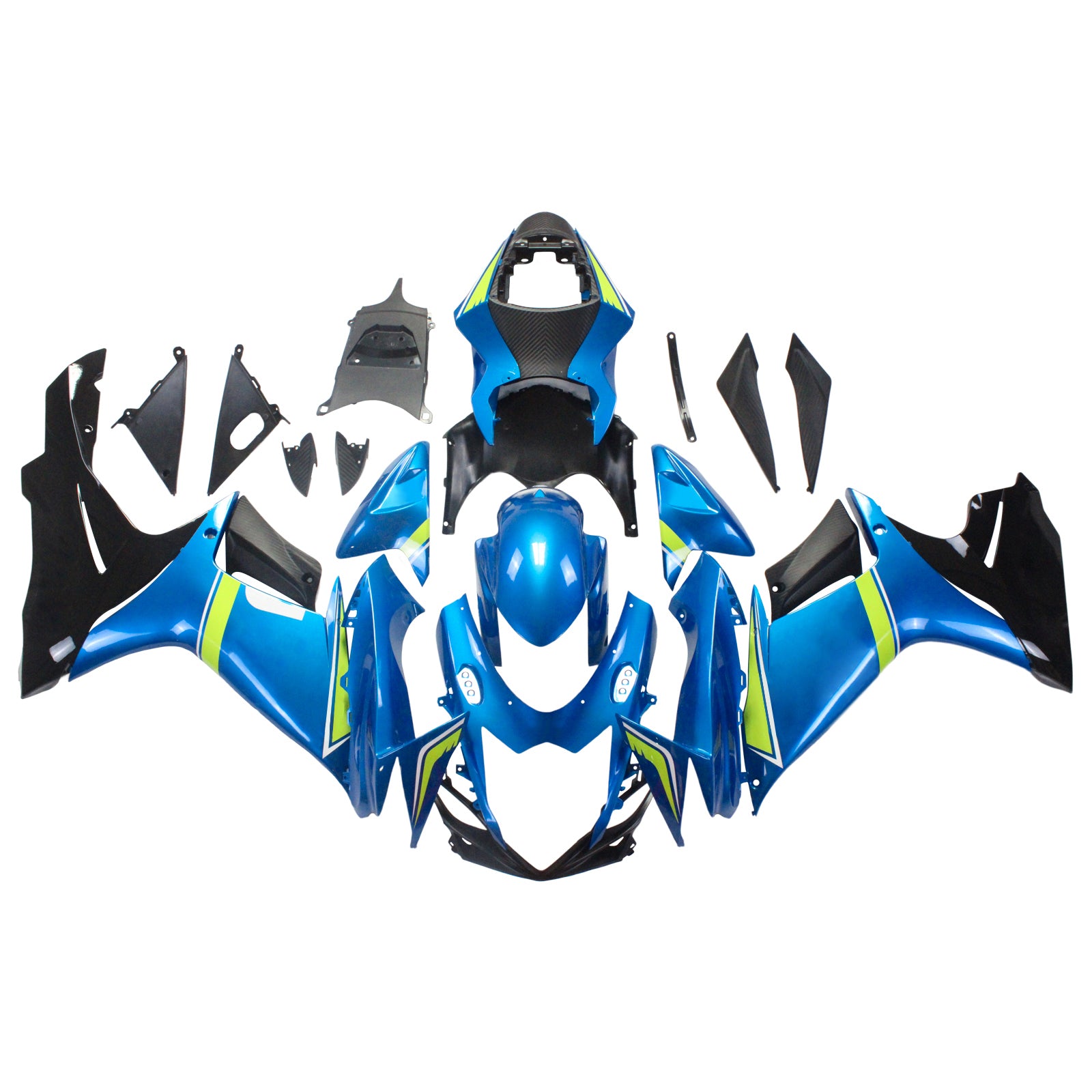 2011-2024 Suzuki GSXR 600/750 K11 Amotopart Injection Fairing Kit Bodywork Plastic ABS #101