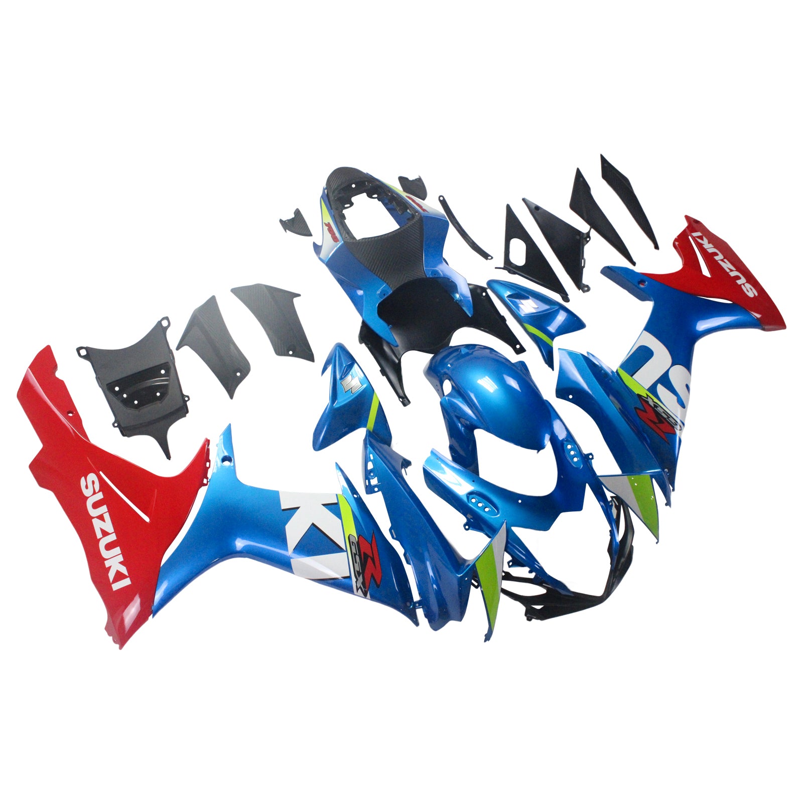 2011-2024 Suzuki GSXR 600/750 K11 Amotopart Injection Fairing Kit Bodywork Plastic ABS #101