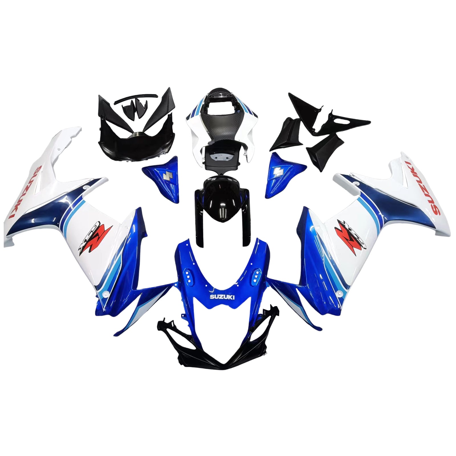 2011-2024 Suzuki GSXR 600/750 K11 Amotopart Injection Fairing Kit Bodywork Plastic ABS #101