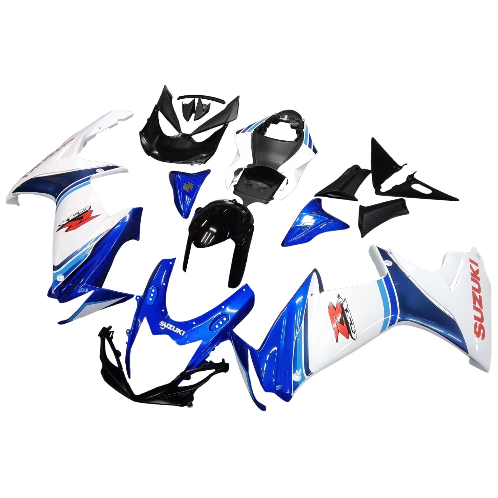 2011-2024 Suzuki GSXR 600/750 K11 Amotopart Injection Fairing Kit Bodywork Plastic ABS #101