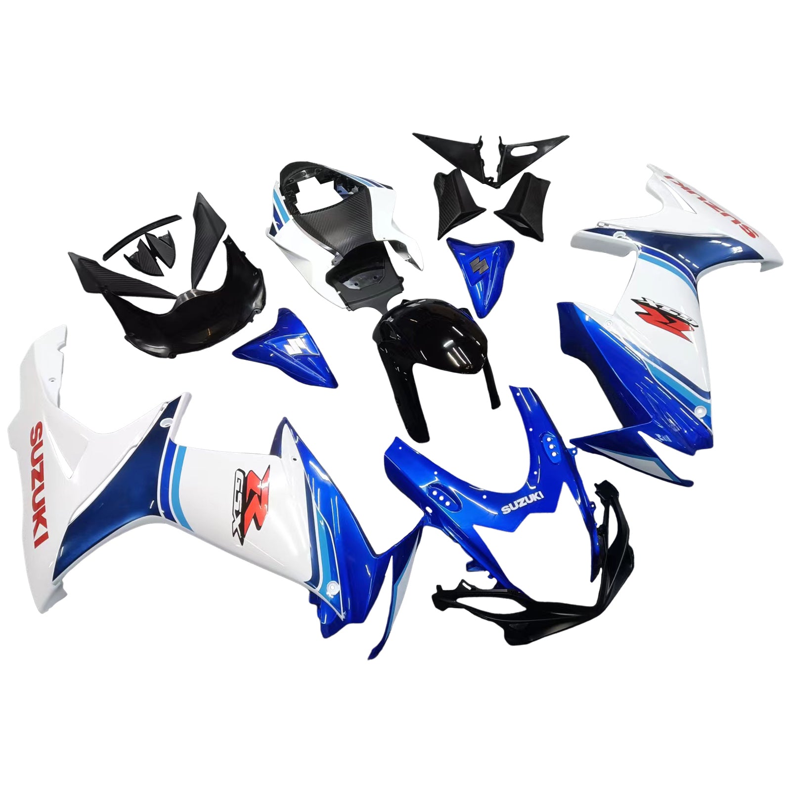 2011-2024 Suzuki GSXR 600/750 K11 Amotopart Injection Fairing Kit Bodywork Plastic ABS #101