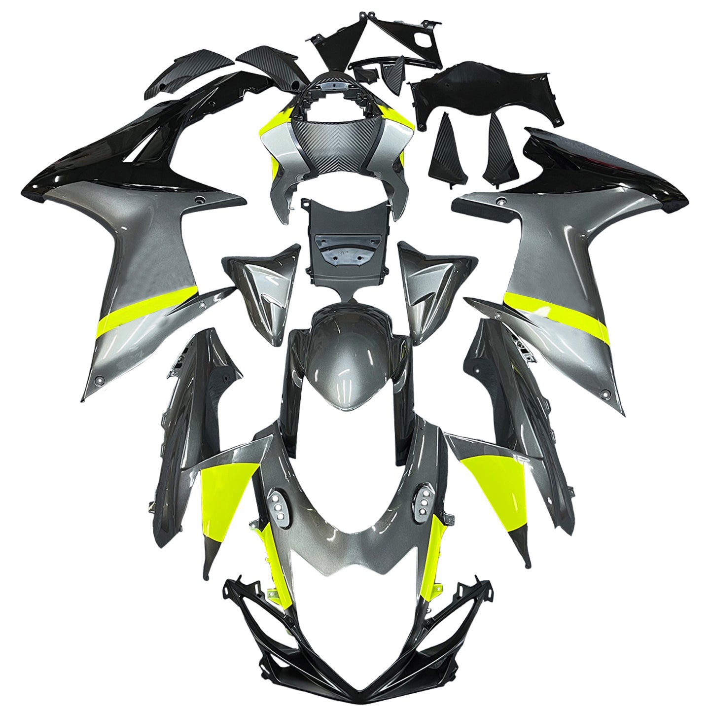 2011-2024 Suzuki GSXR 600/750 K11 Amotopart Injection Fairing Kit Bodywork Plastic ABS #101