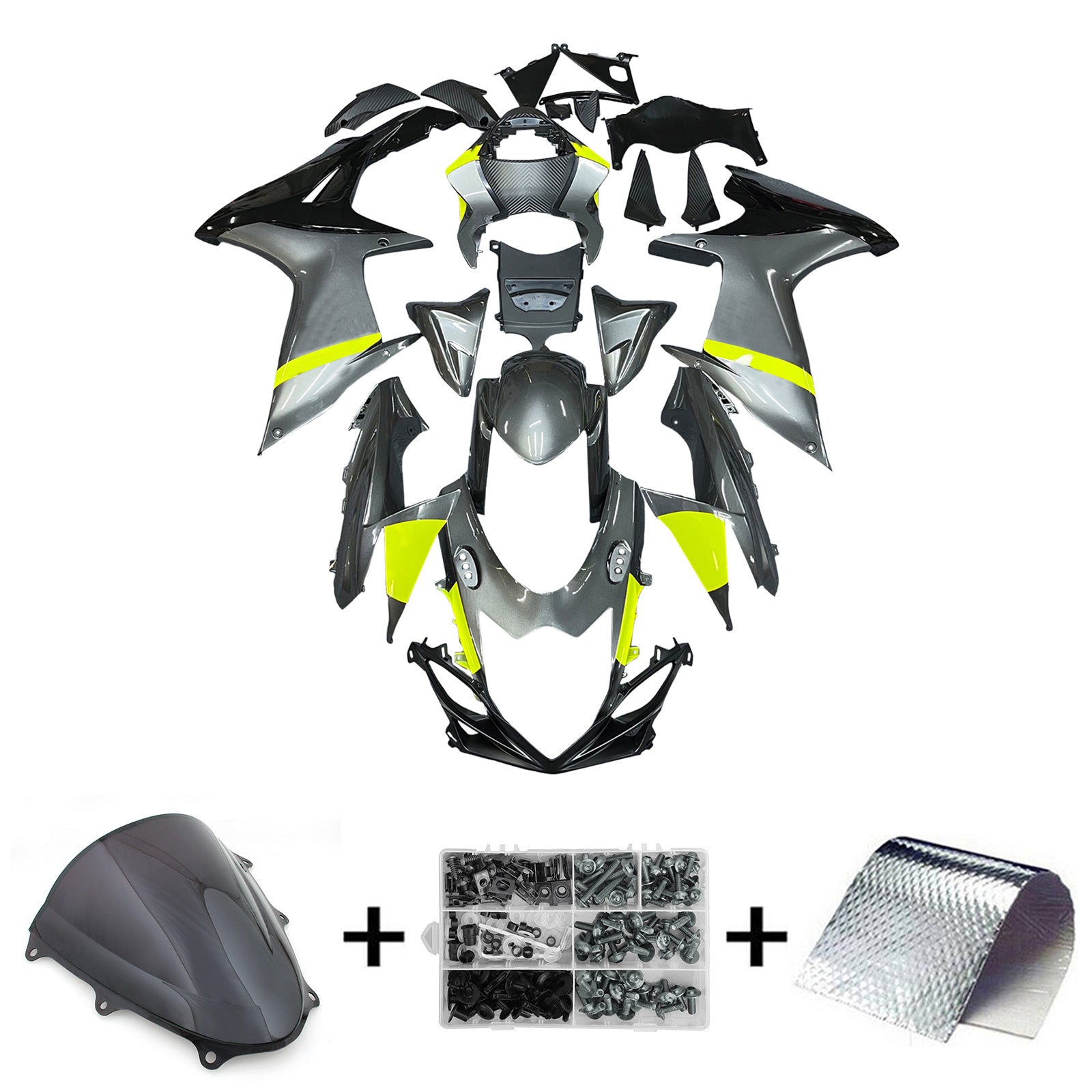 2011-2024 Suzuki GSXR 600/750 K11 Amotopart vstrekovacia kapotážová súprava karosérií Plast ABS #101