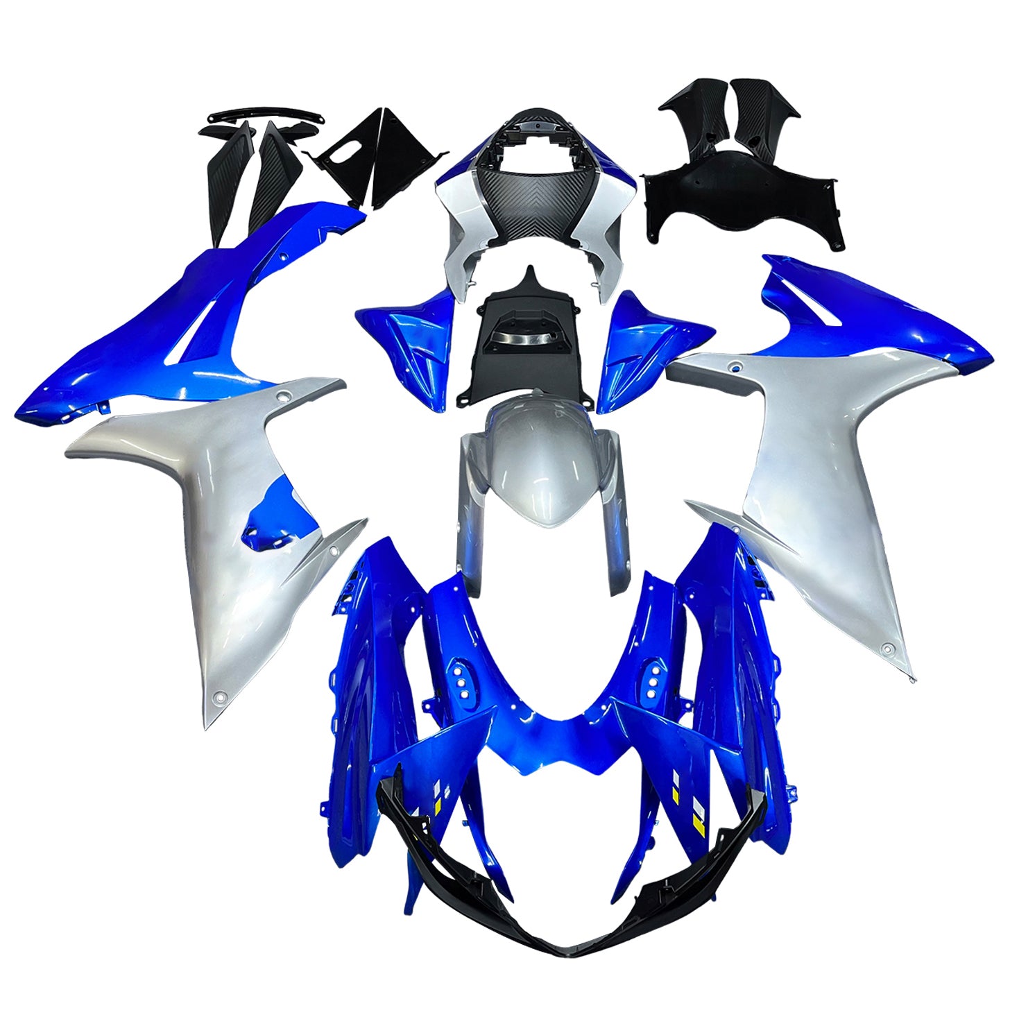 2011-2024 Suzuki GSXR 600/750 K11 Kit de carénage d'injection Amotopart carrosserie plastique ABS #101