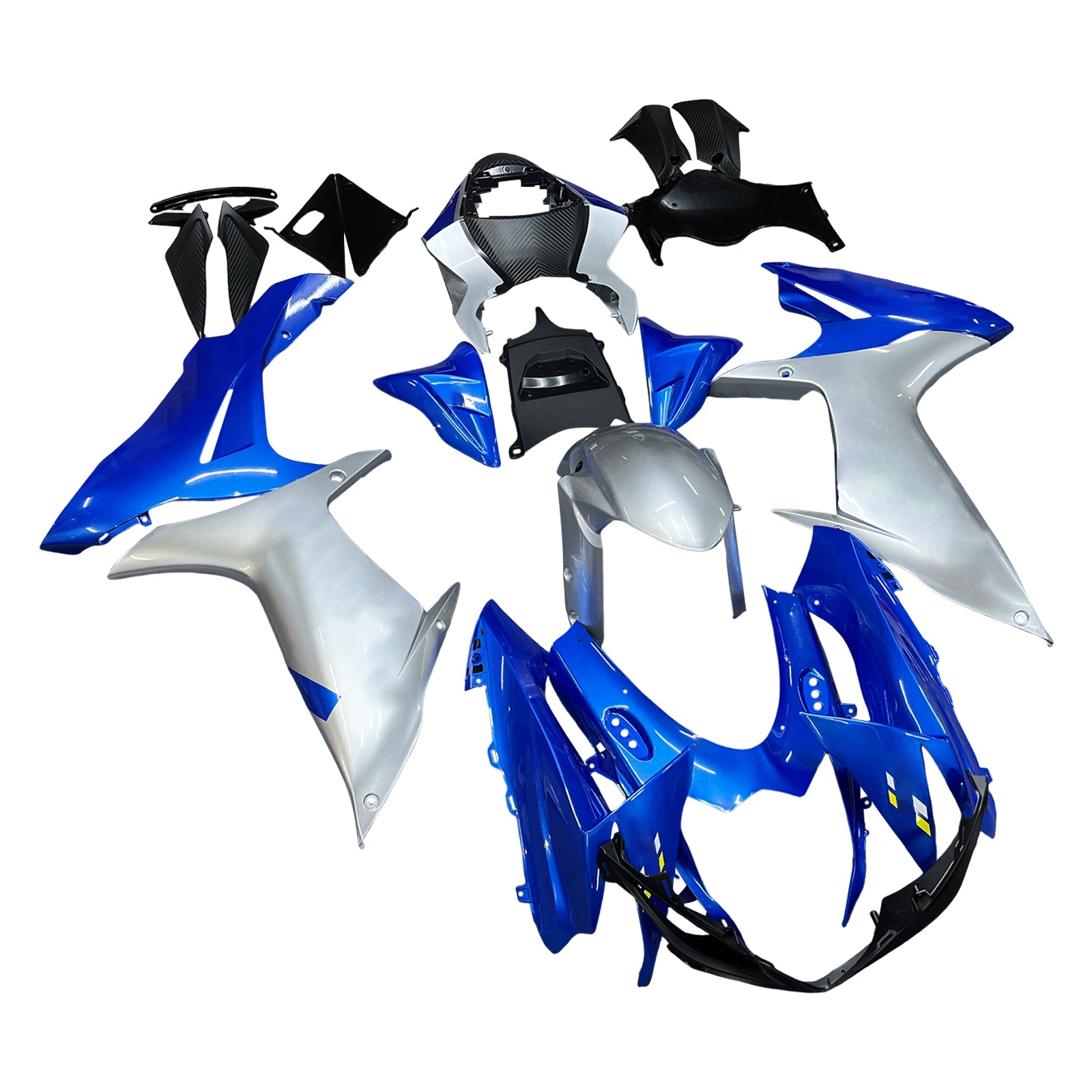 2011-2024 Suzuki GSXR 600/750 K11 Kit de carénage d'injection Amotopart carrosserie plastique ABS #101
