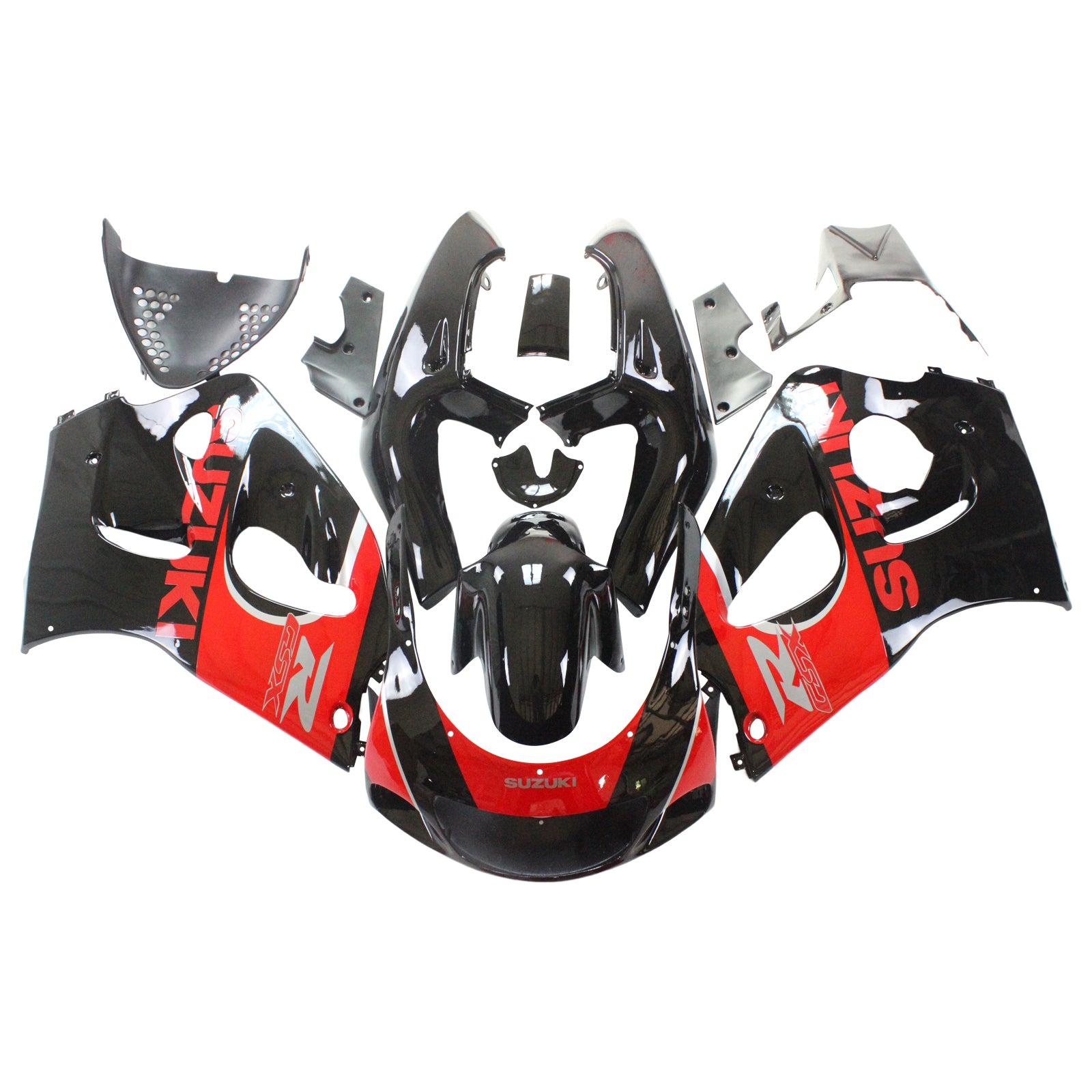 1996-2000 Suzuki GSXR 600/750 Amotopart Injection Fairing Kit Bodywork Plastic ABS #101