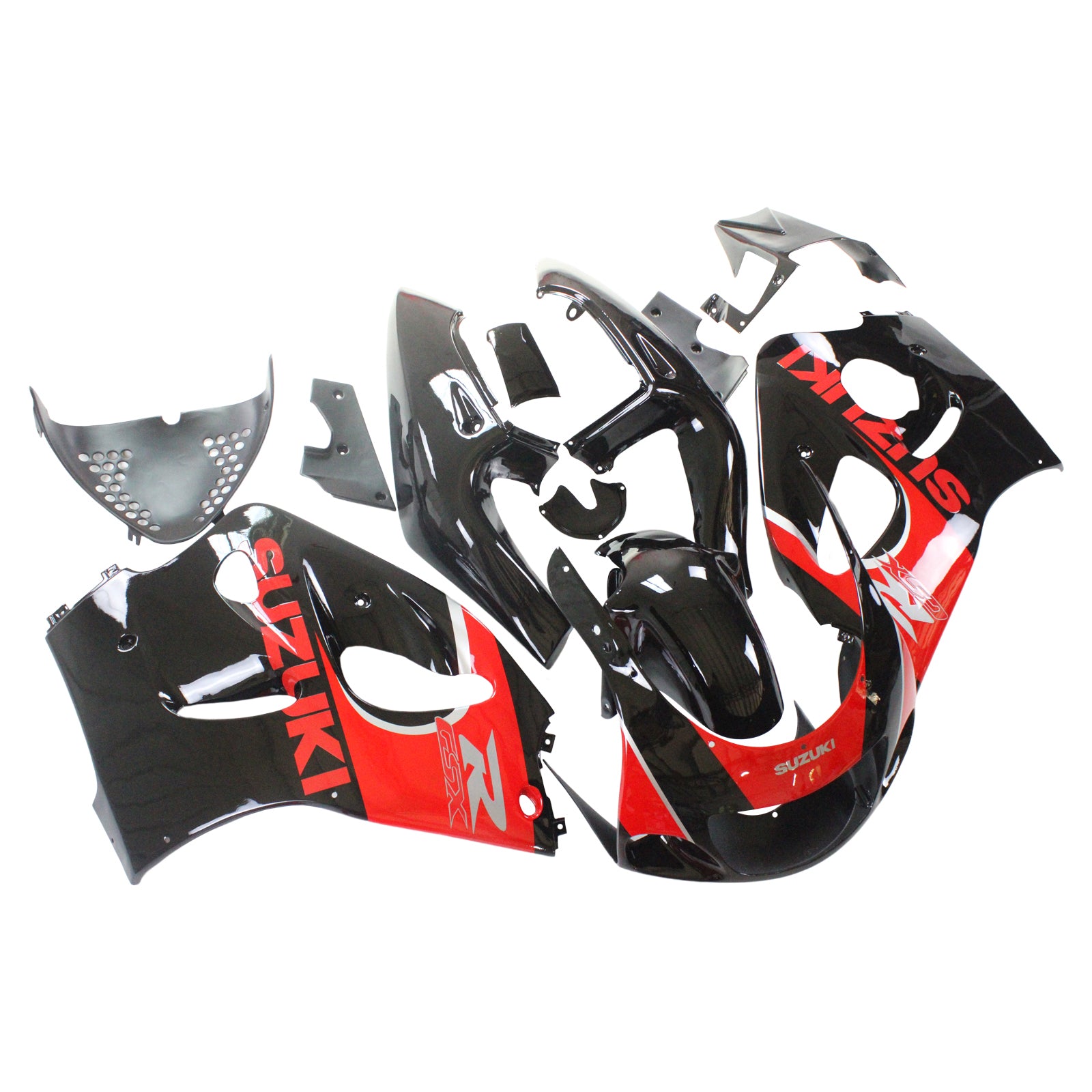 1996-2000 Suzuki GSXR 600/750 Amotopart Injection Fairing Kit Bodywork Plastic ABS #101