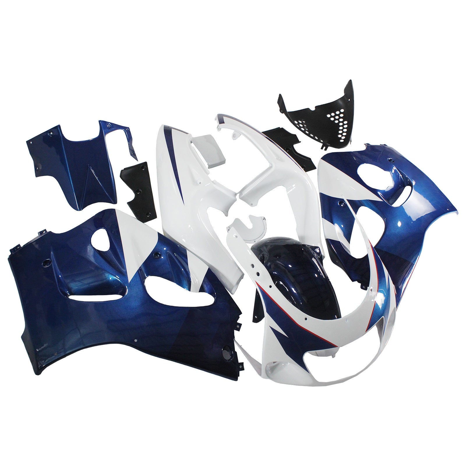 1996-2000 Suzuki GSXR 600/750 Kit de carénage d'injection Amotopart Carrosserie Plastique ABS #102