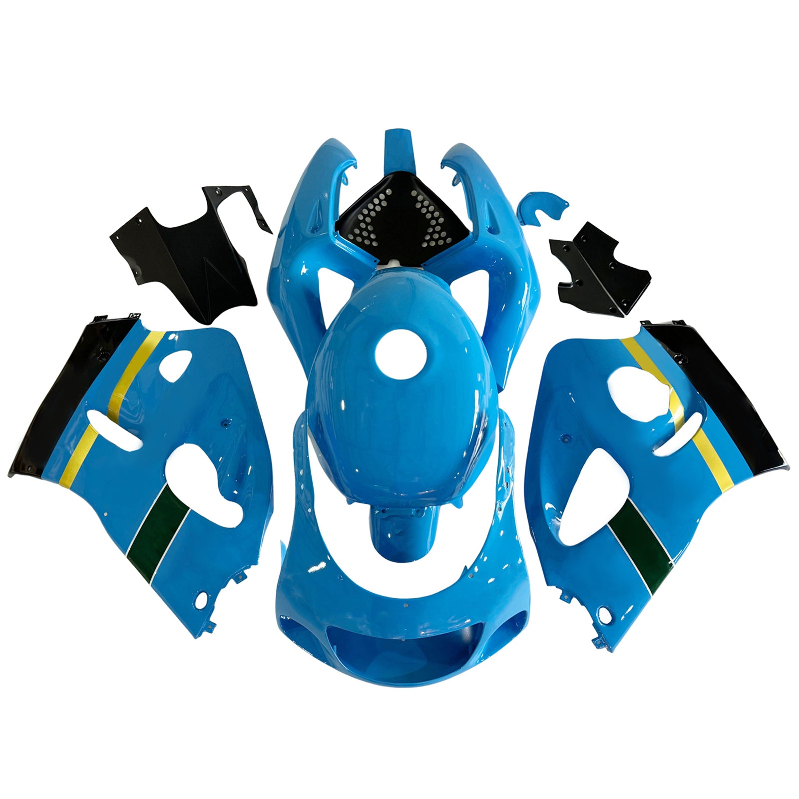 1996-2000 Suzuki GSXR600 1996-1999 GSXR750 Kit de carénage carrosserie