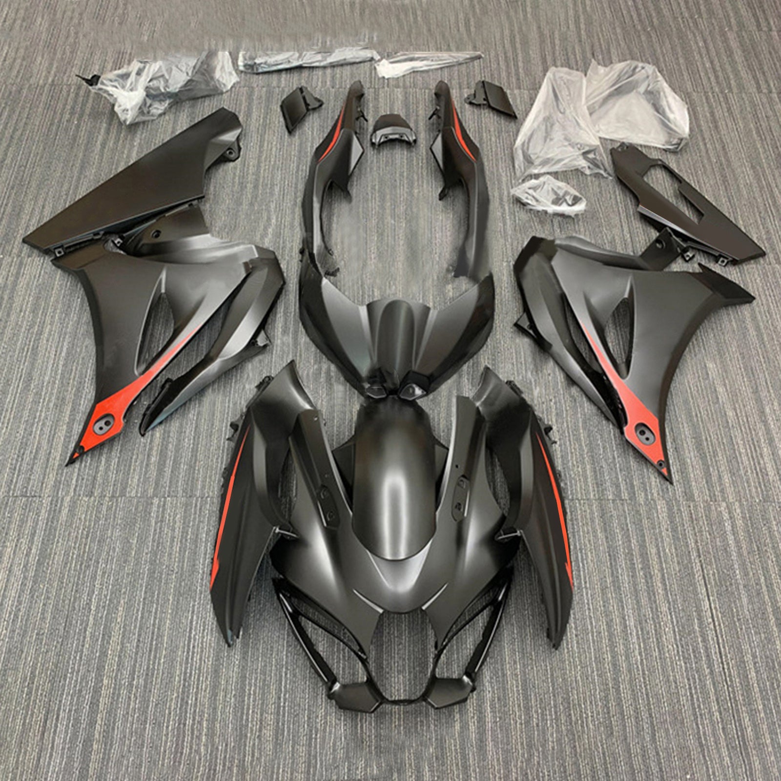 2017-2024 Suzuki GSXR1000 K17 Kit de carénage d'injection carrosserie plastique ABS #101