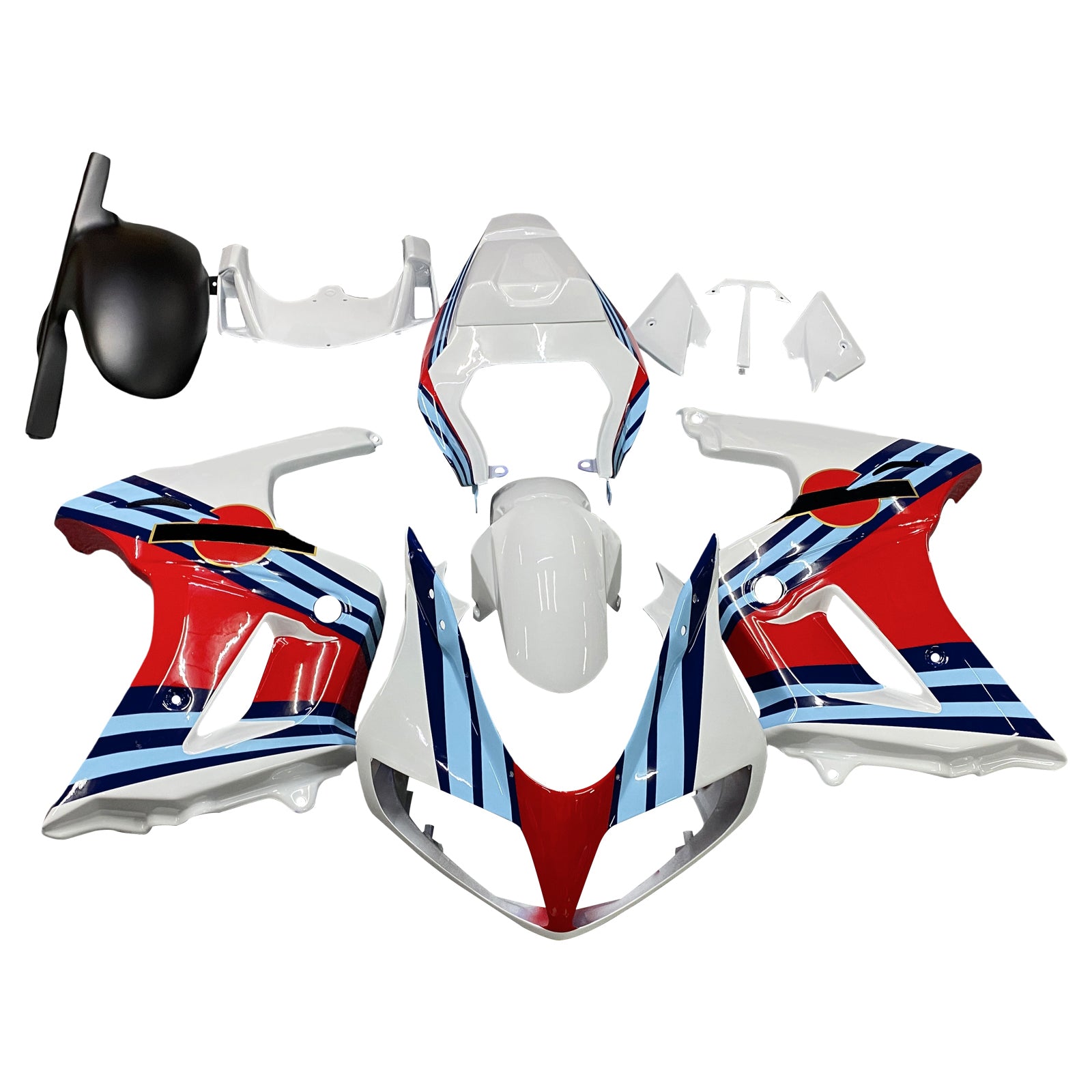 2003-2013 Suzuki SV650 Amotopart vstrekovacia kapotážová súprava Kodywork Plastic ABS #101