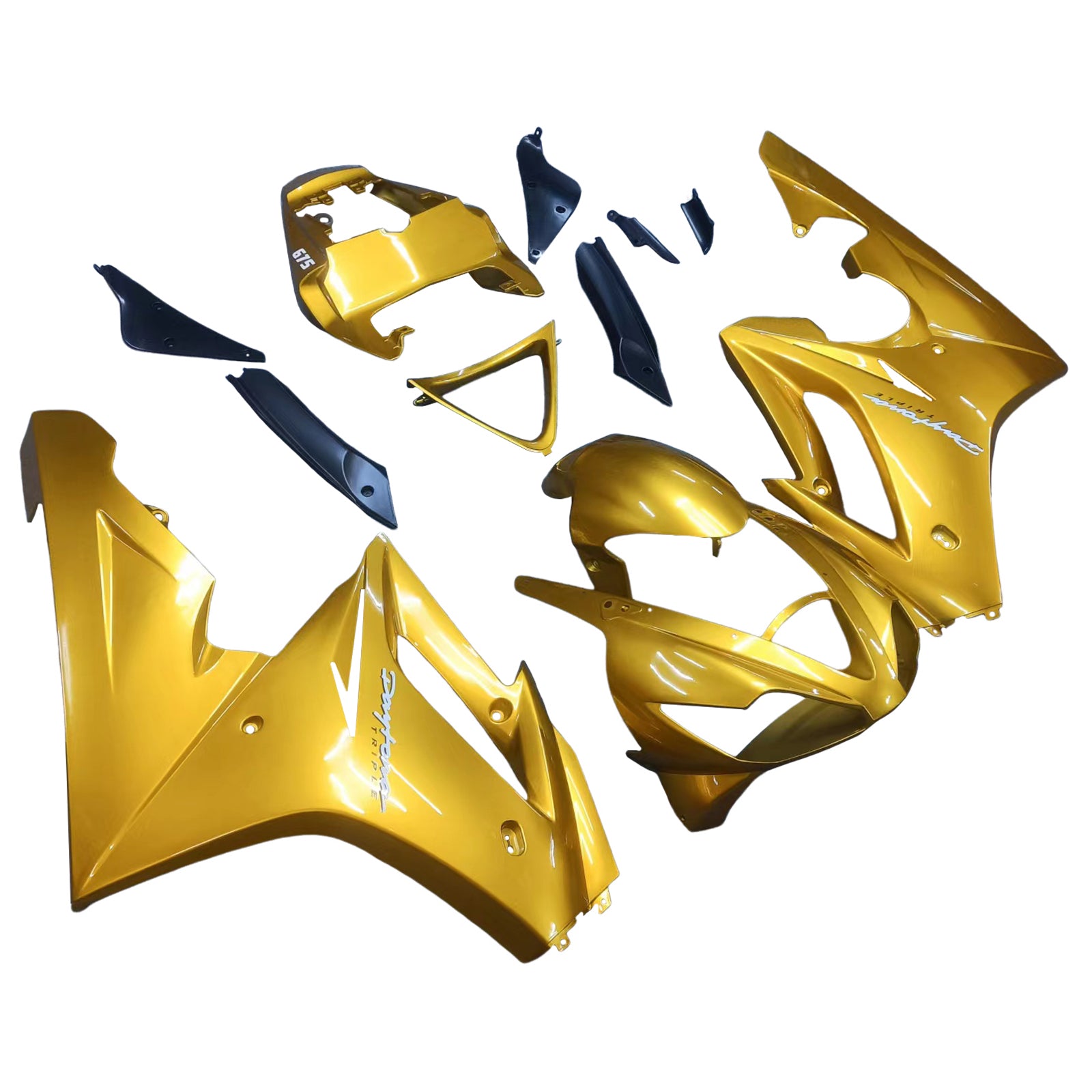 2006-2008 Triumph Daytona 675 Amotopart Fairings Gold Daytona Racing Customs Fairing