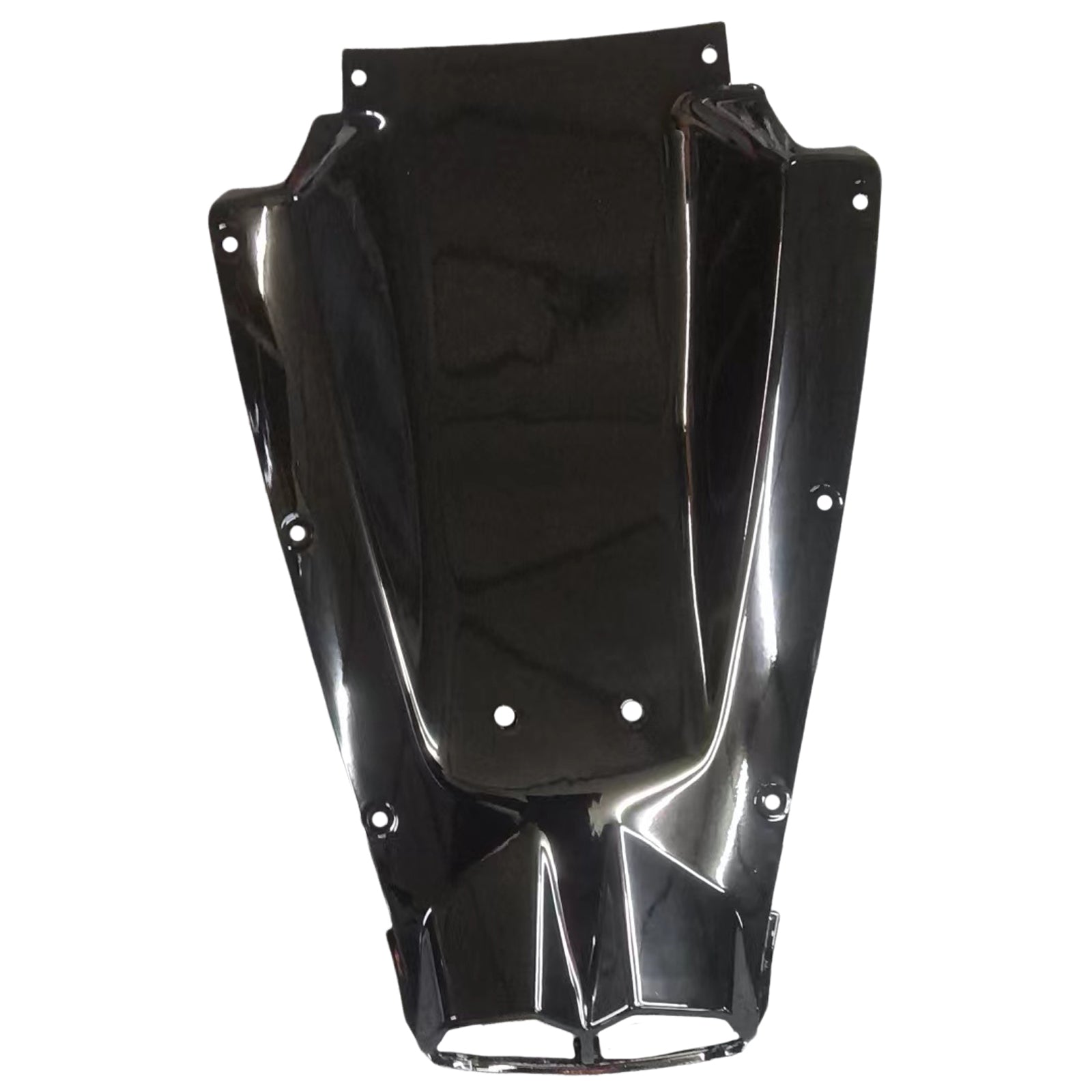 Kit de carénage en plastique d'injection adapté pour YAMAHA 2003 2004 YZF R6 noir brillant générique