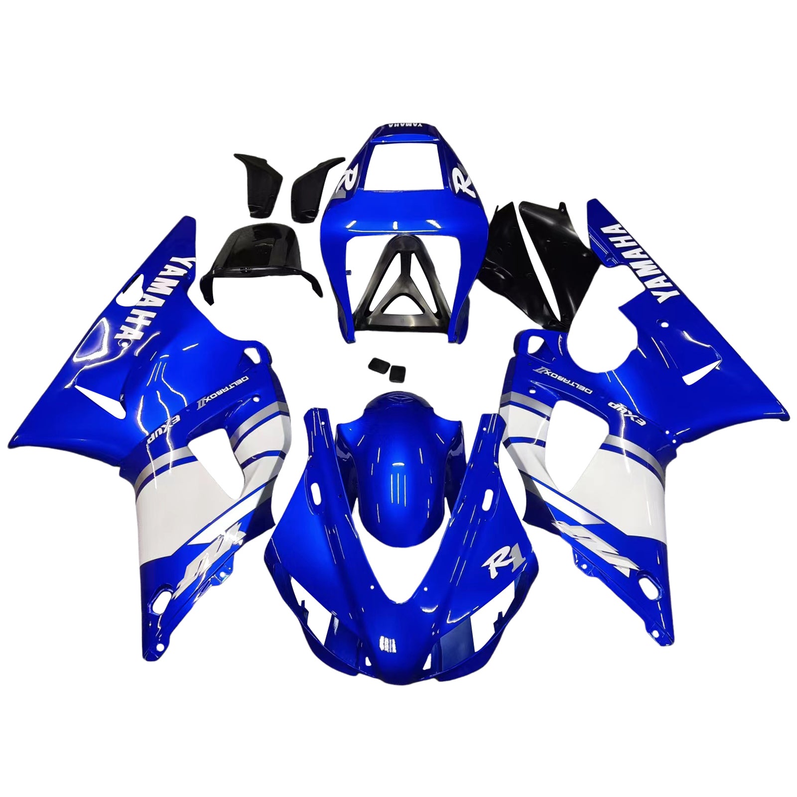 1998-1999 Yamaha R1 Fairing Blue Kit