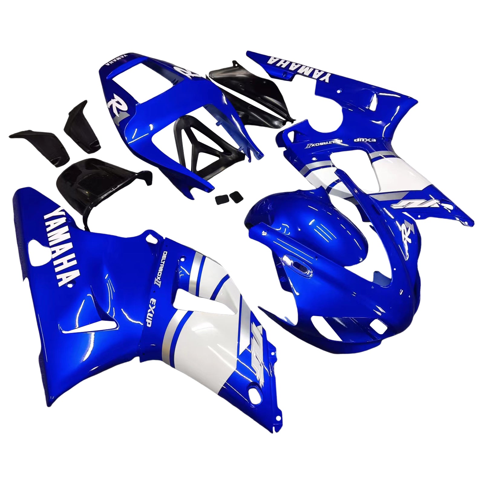 Kit de carénage bleu Yamaha R1 1998-1999