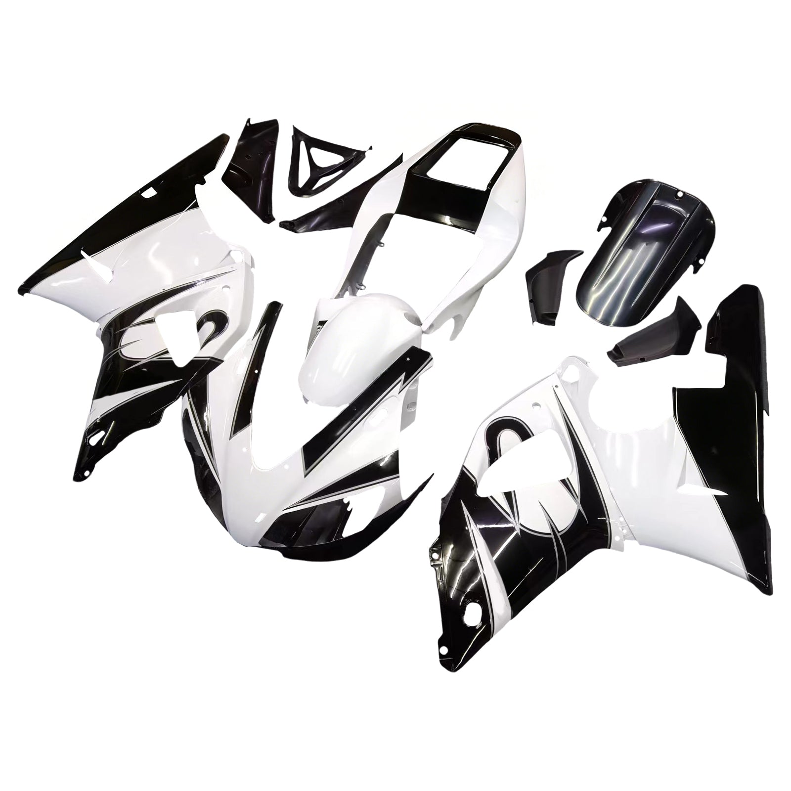 1998-1999 Yamaha YZF 1000 R1 vstrekovacia kapotaová súprava karoséria Plast ABS #108