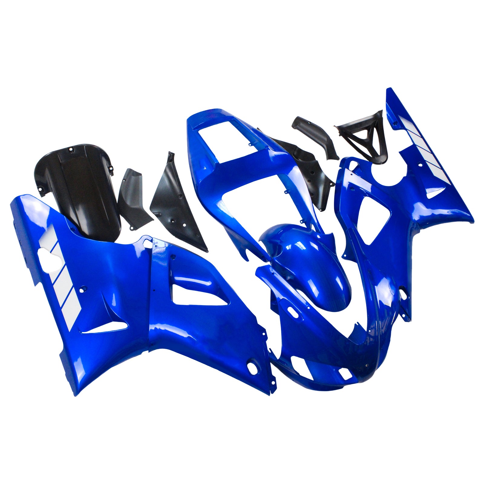 1998-1999 Yamaha YZF 1000 R1 Kit de carénage d'injection carrosserie plastique ABS # 111
