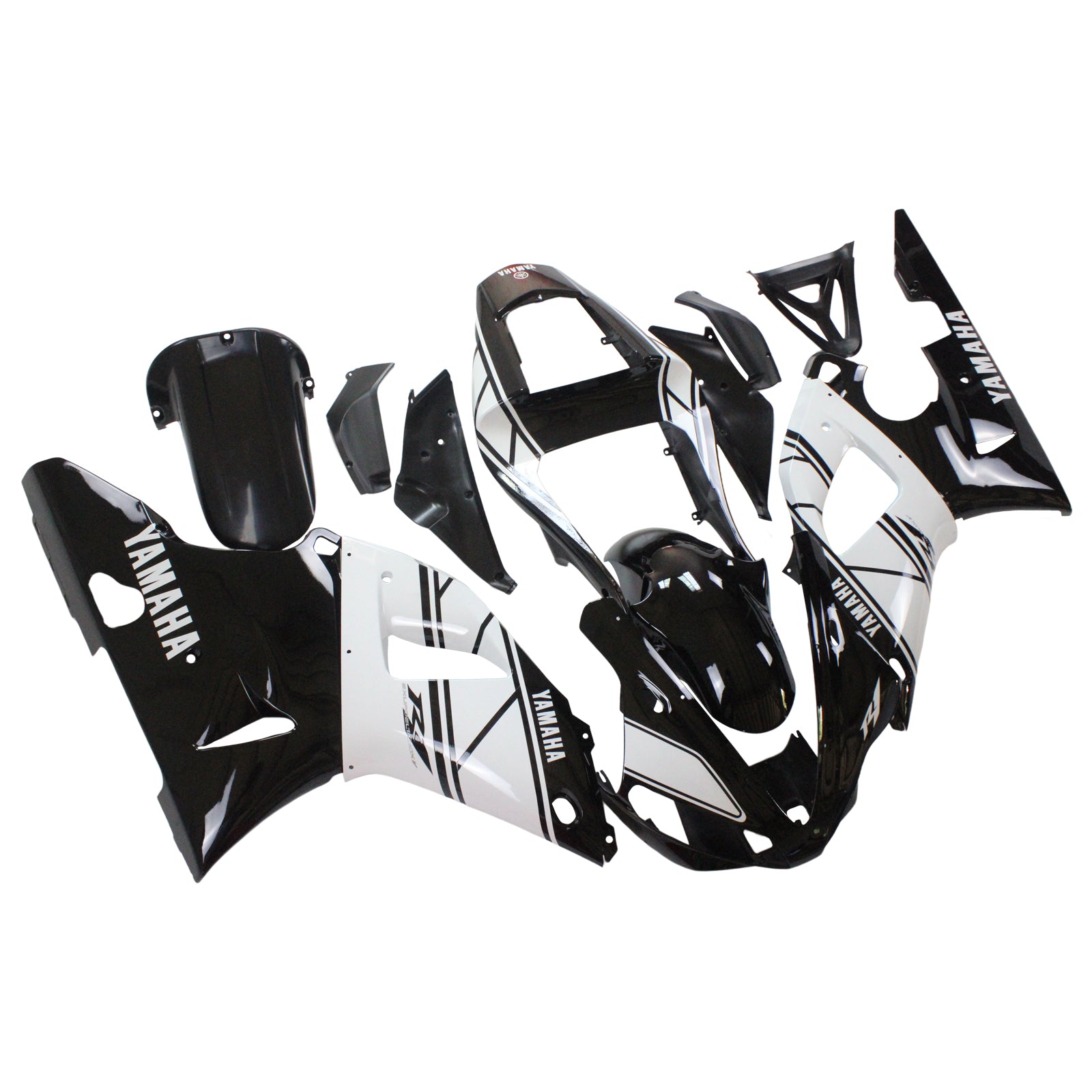 2000-2001 Yamaha YZF 1000 R1 Injection Fairing Kit Bodywork Plastic ABS #104