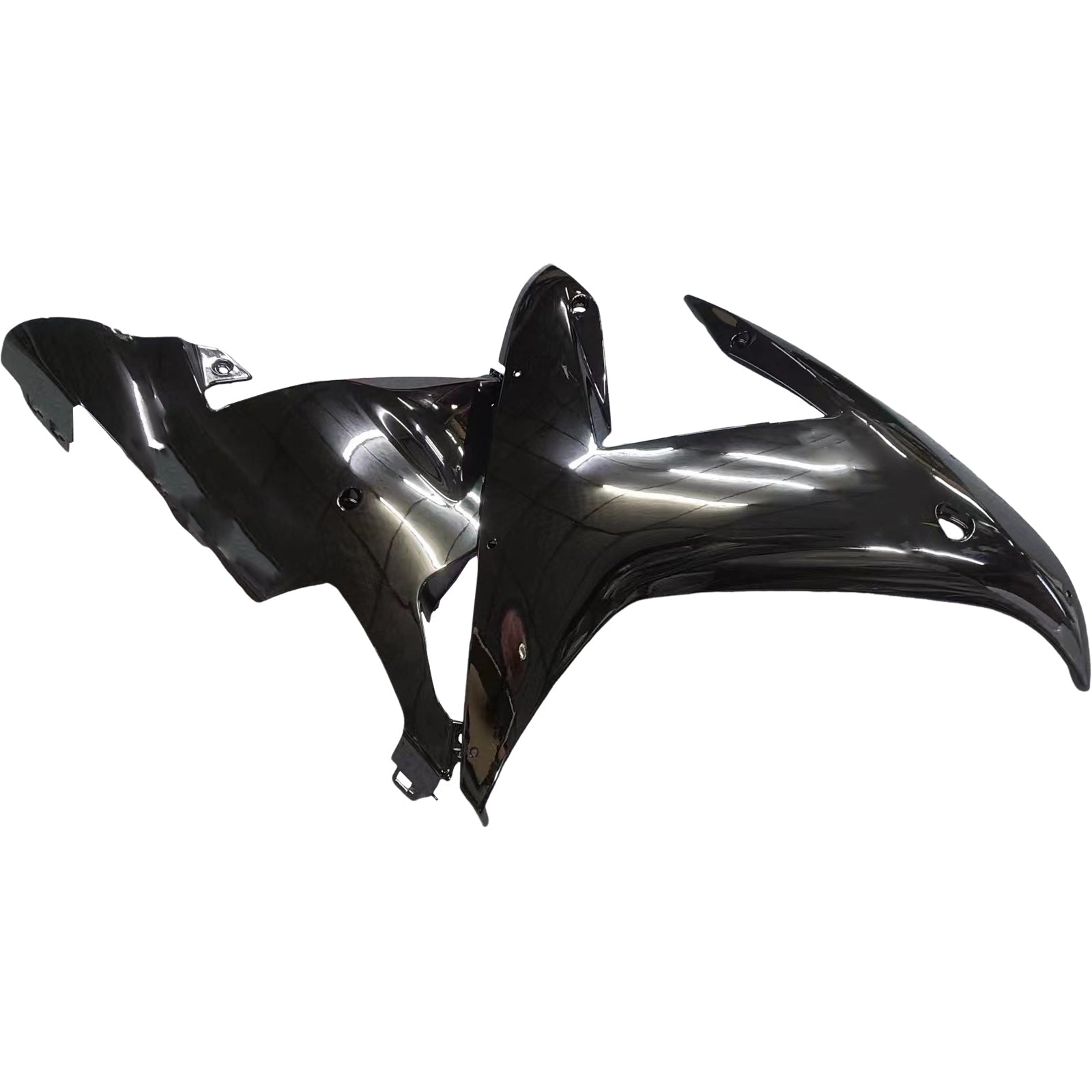 2002-2003 Yamaha YZF-R1 geheel zwarte racestroomlijnkappen algemeen