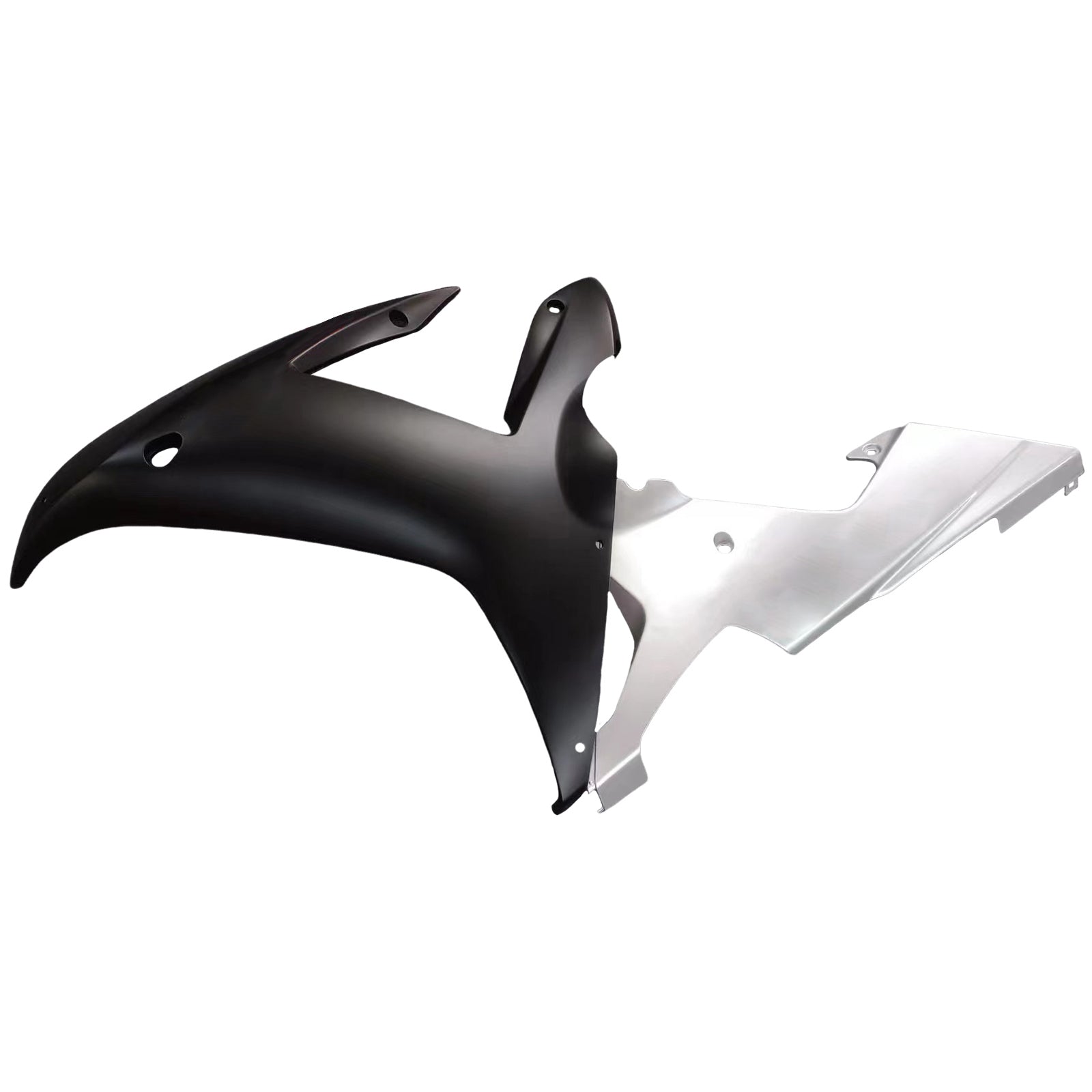 2002-2003 Yamaha YZF-R1 Argent Noir Racing Carénages Générique